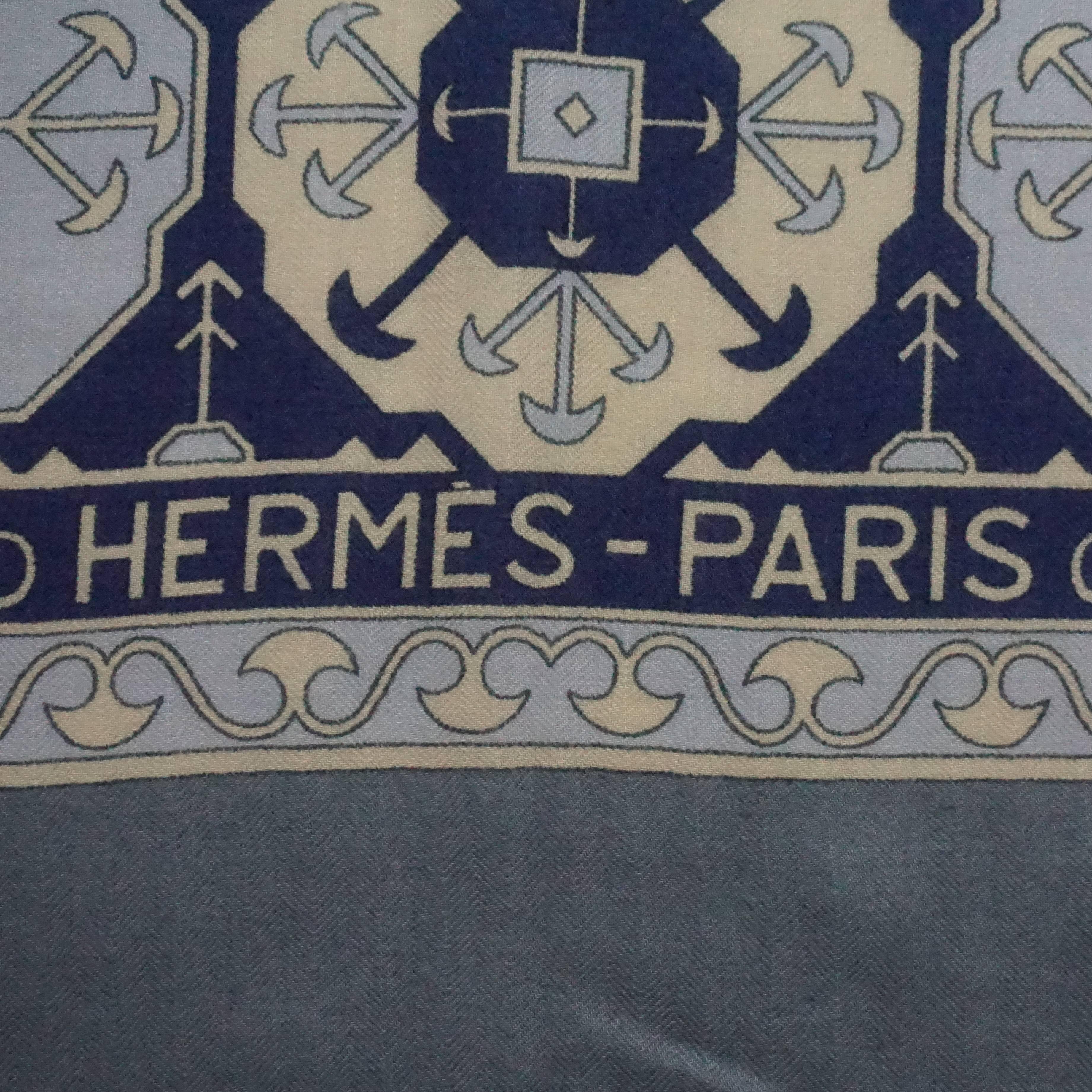 Women's Hermes Pale Blue Mosaic 