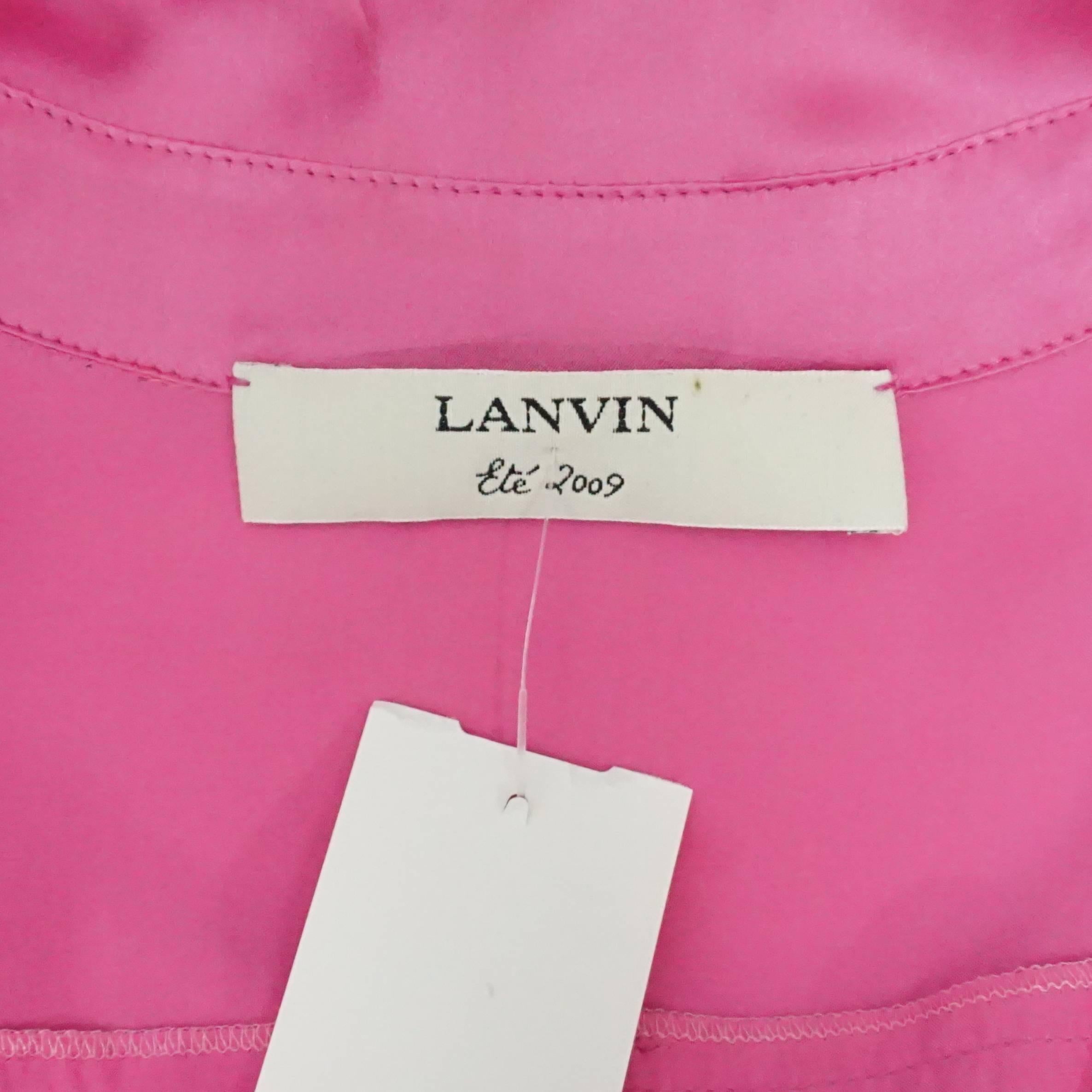 pink lanvin shirt