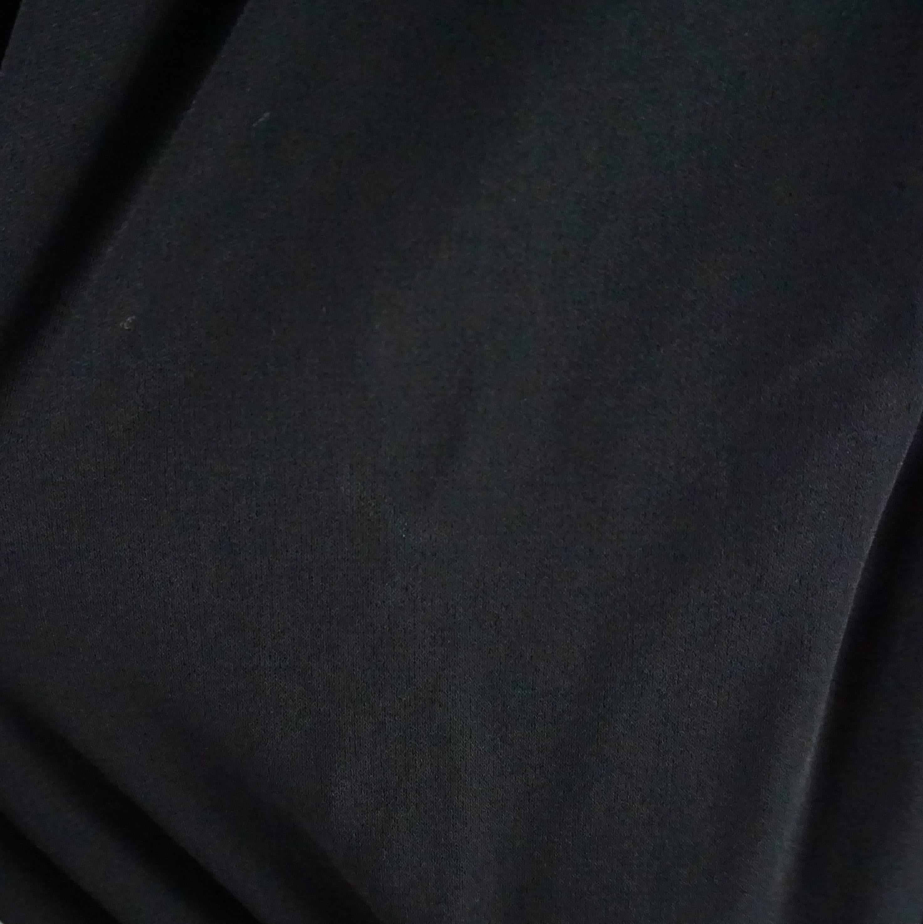 Comme de Garcons Black Sleeveless Silk Dress - M 2