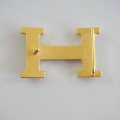 Hermes Matte Gold H Buckle