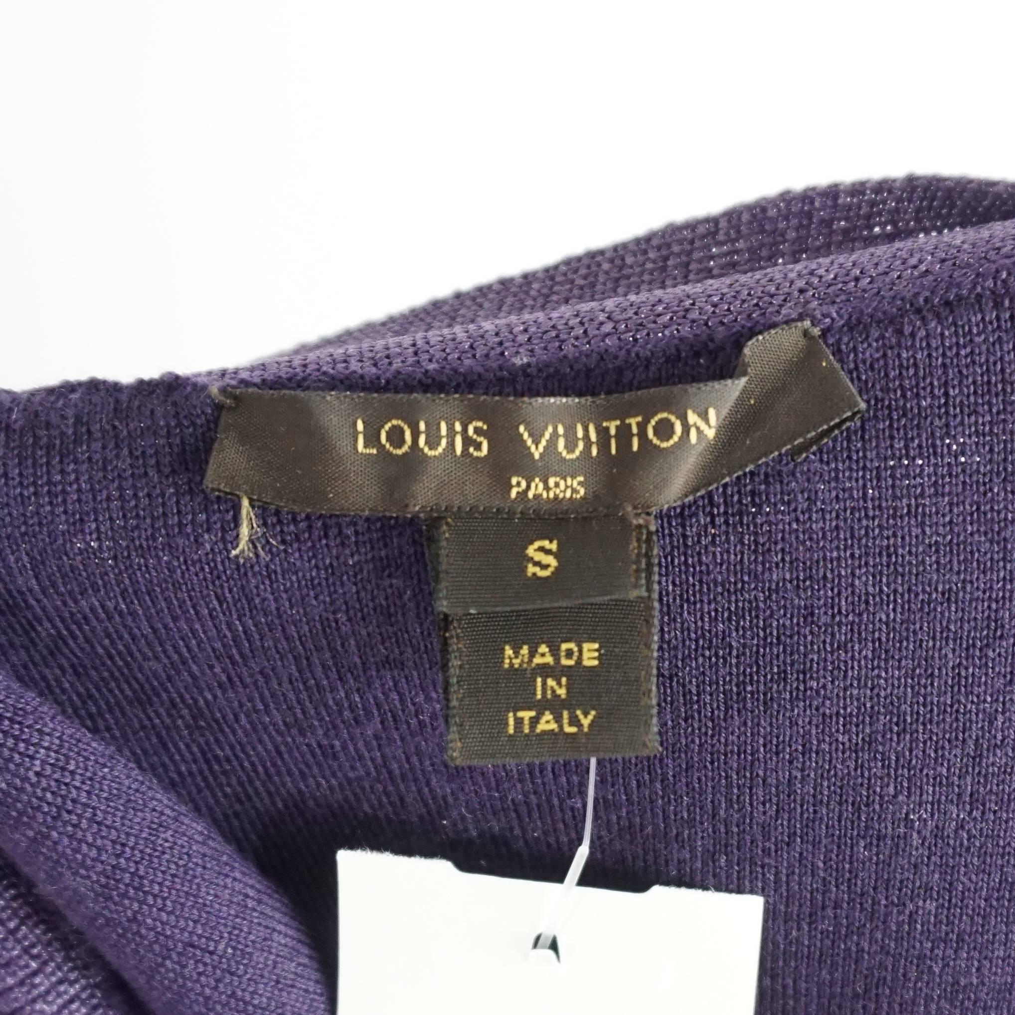 purple louis vuitton sweater