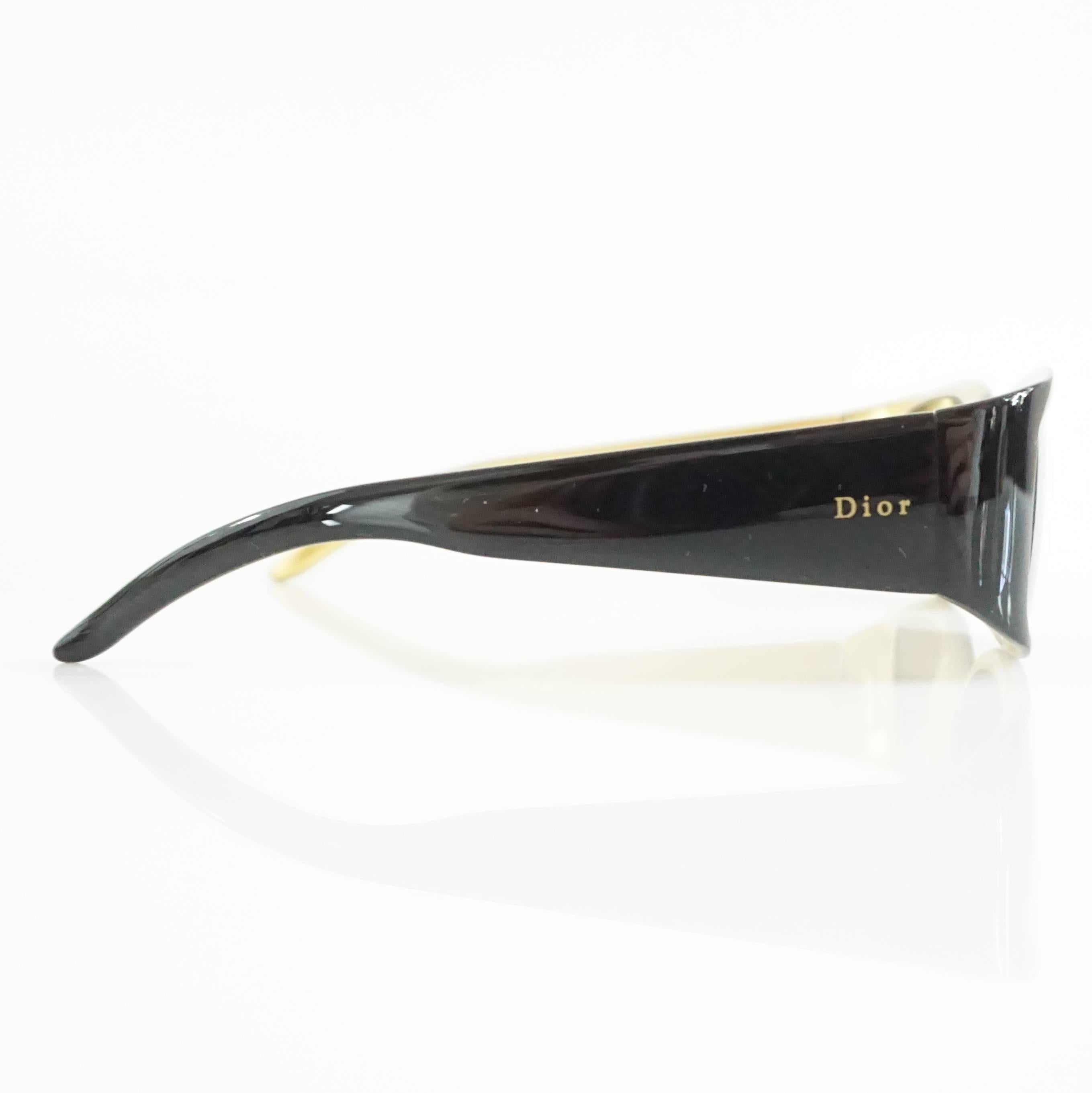 christian dior black sunglasses