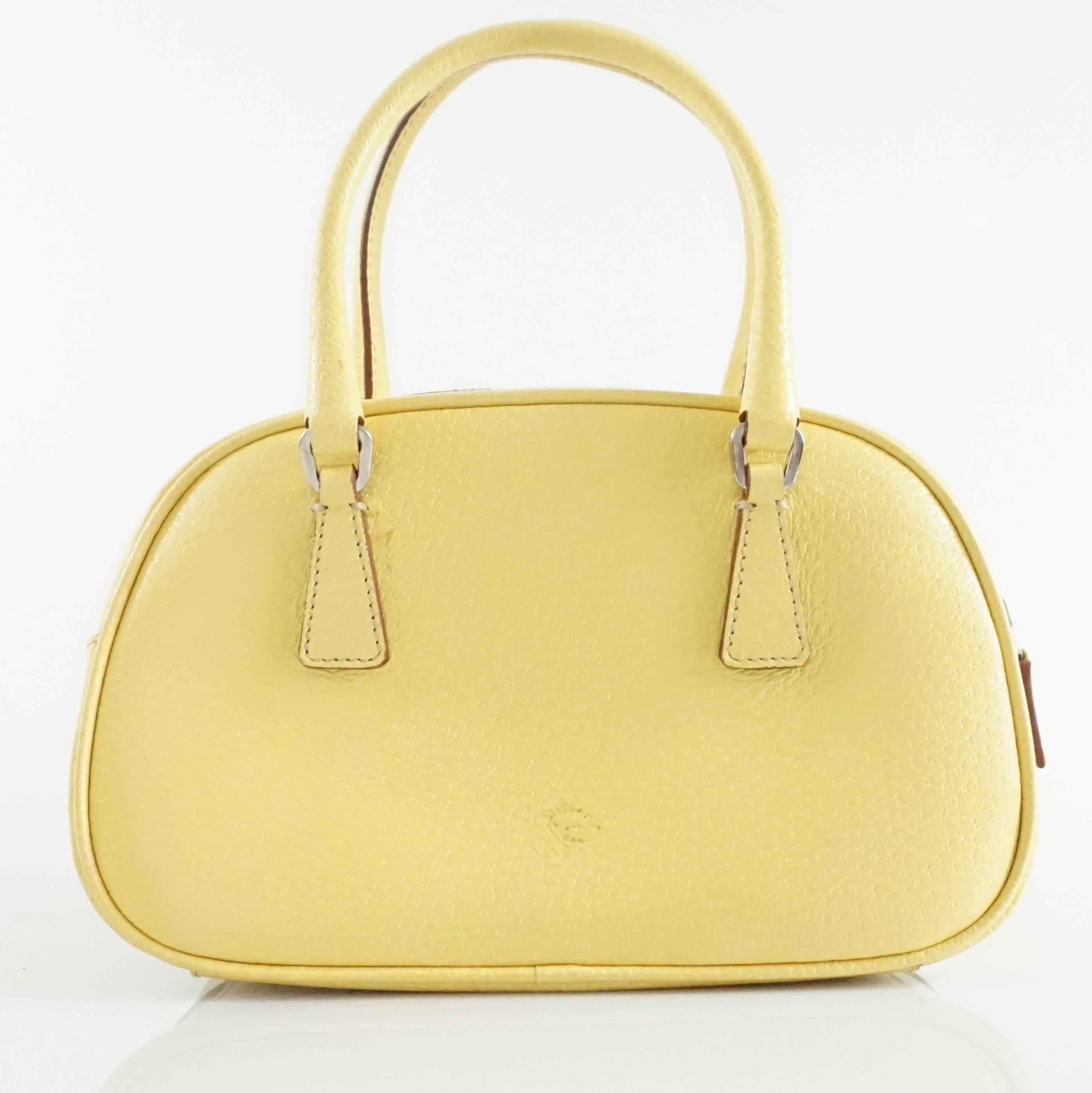 prada yellow bag