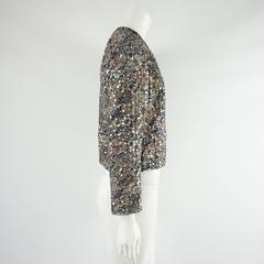 Giorgio Armani Multi Metallic Brocade Evening Jacket-44/10 - Circa 90's