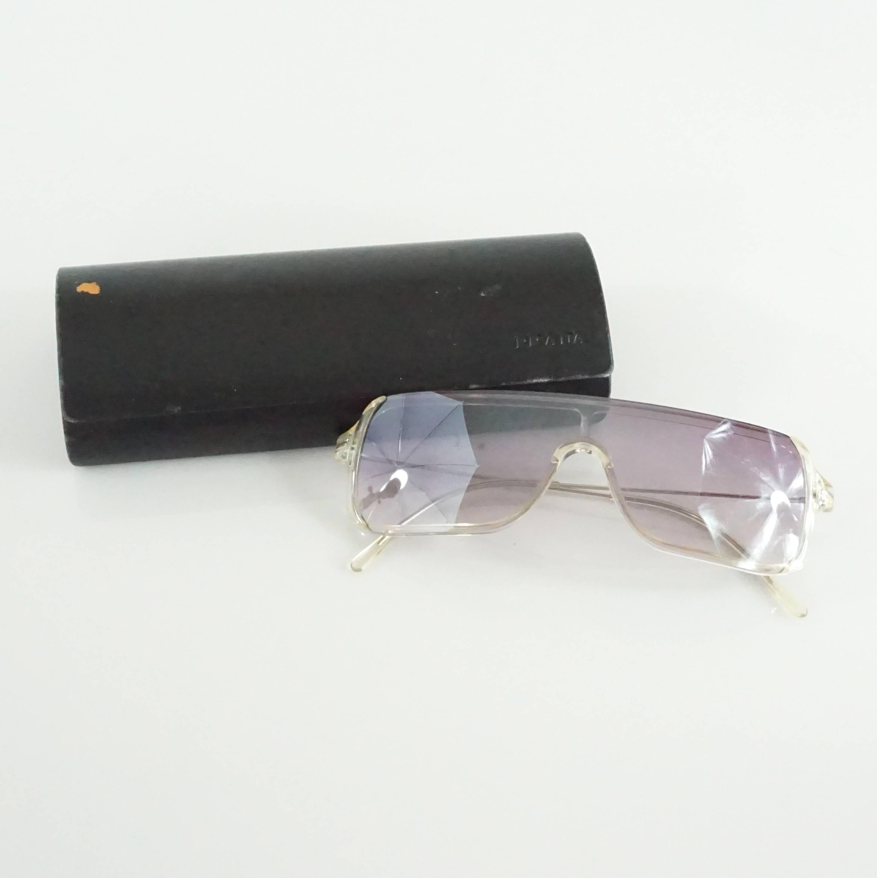 purple tinted glasses