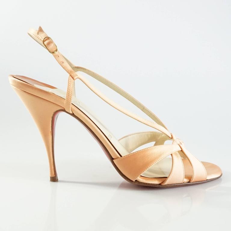 christian louboutin strappy heels