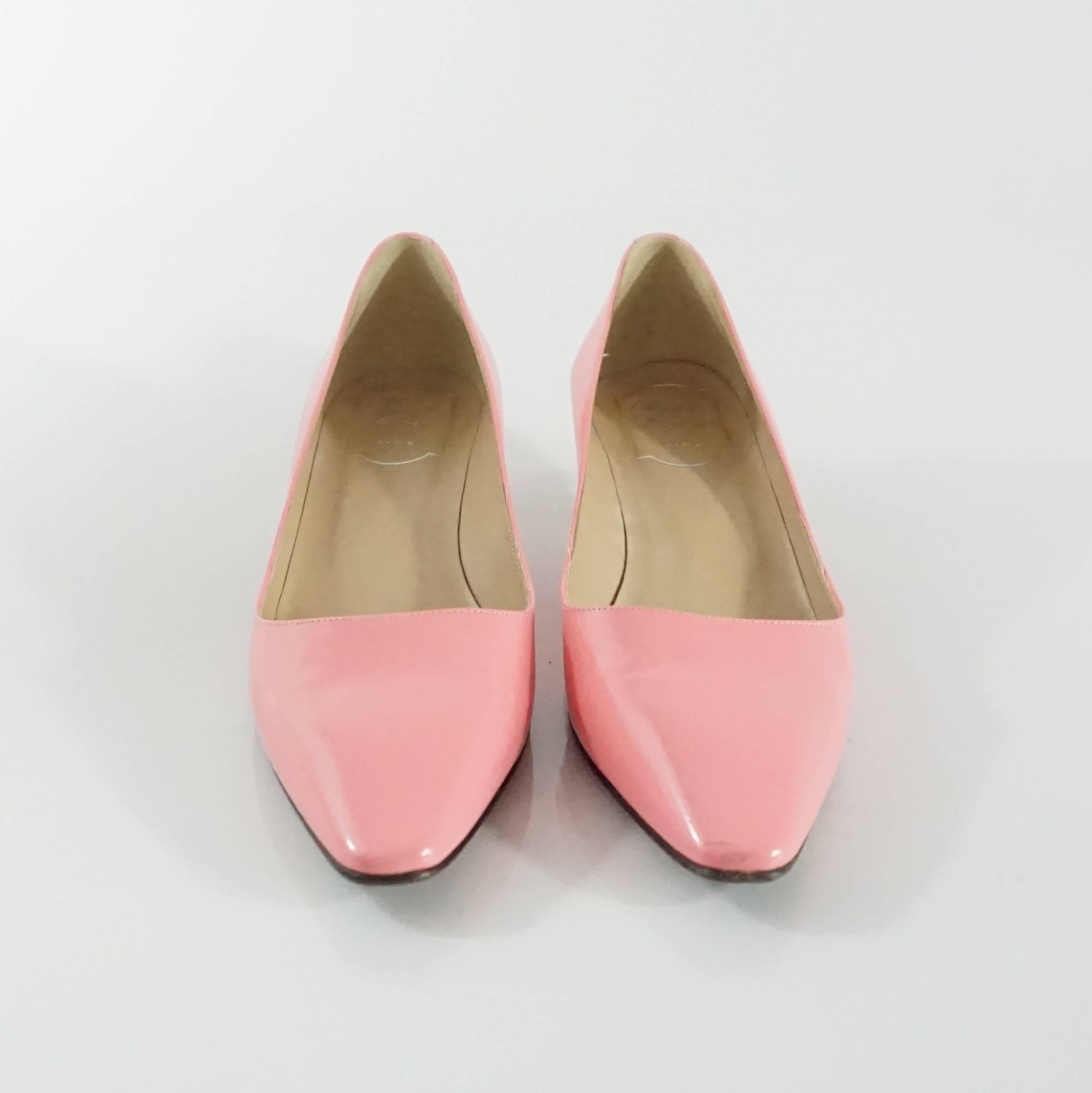 roger vivier pink shoes