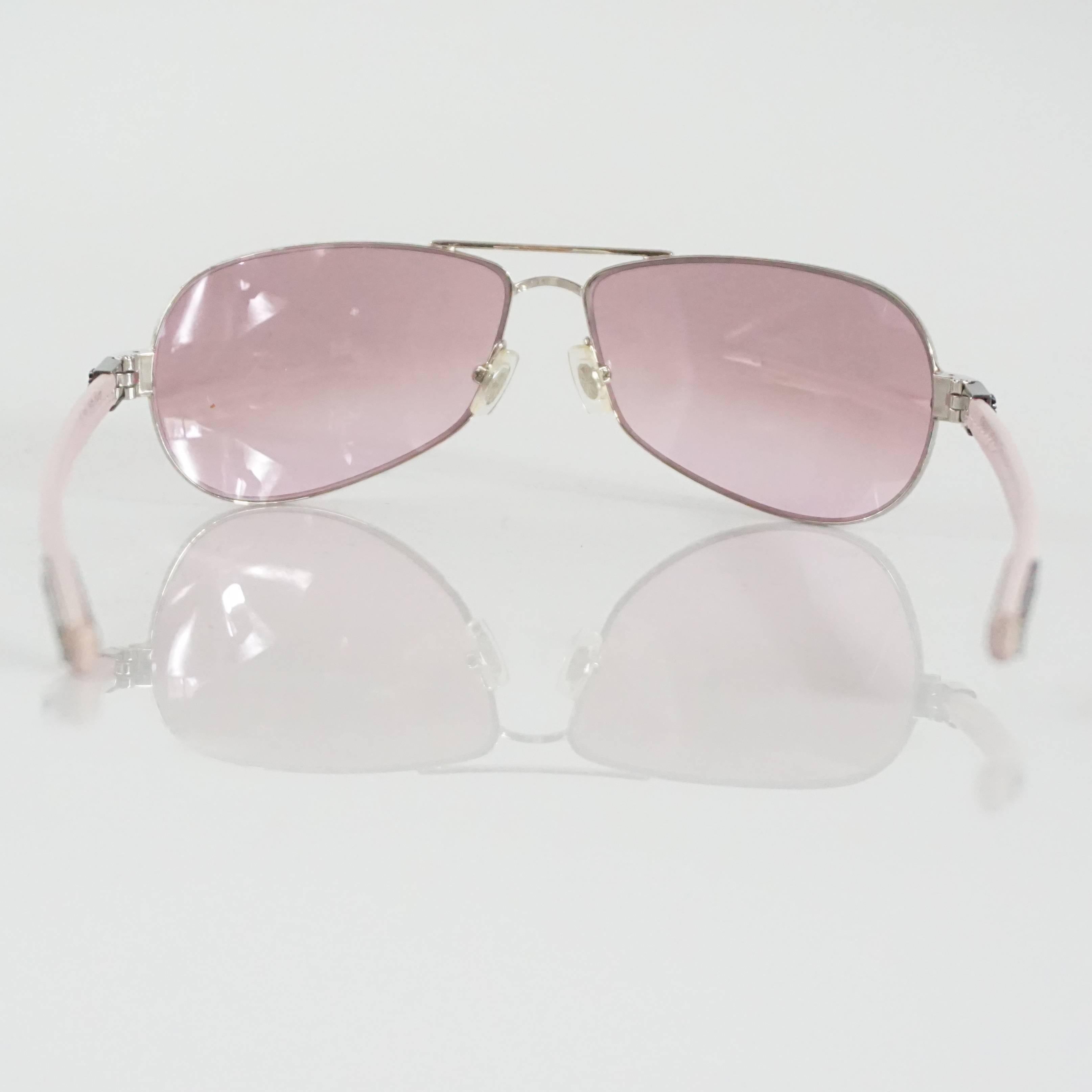 chrome hearts sunglasses pink