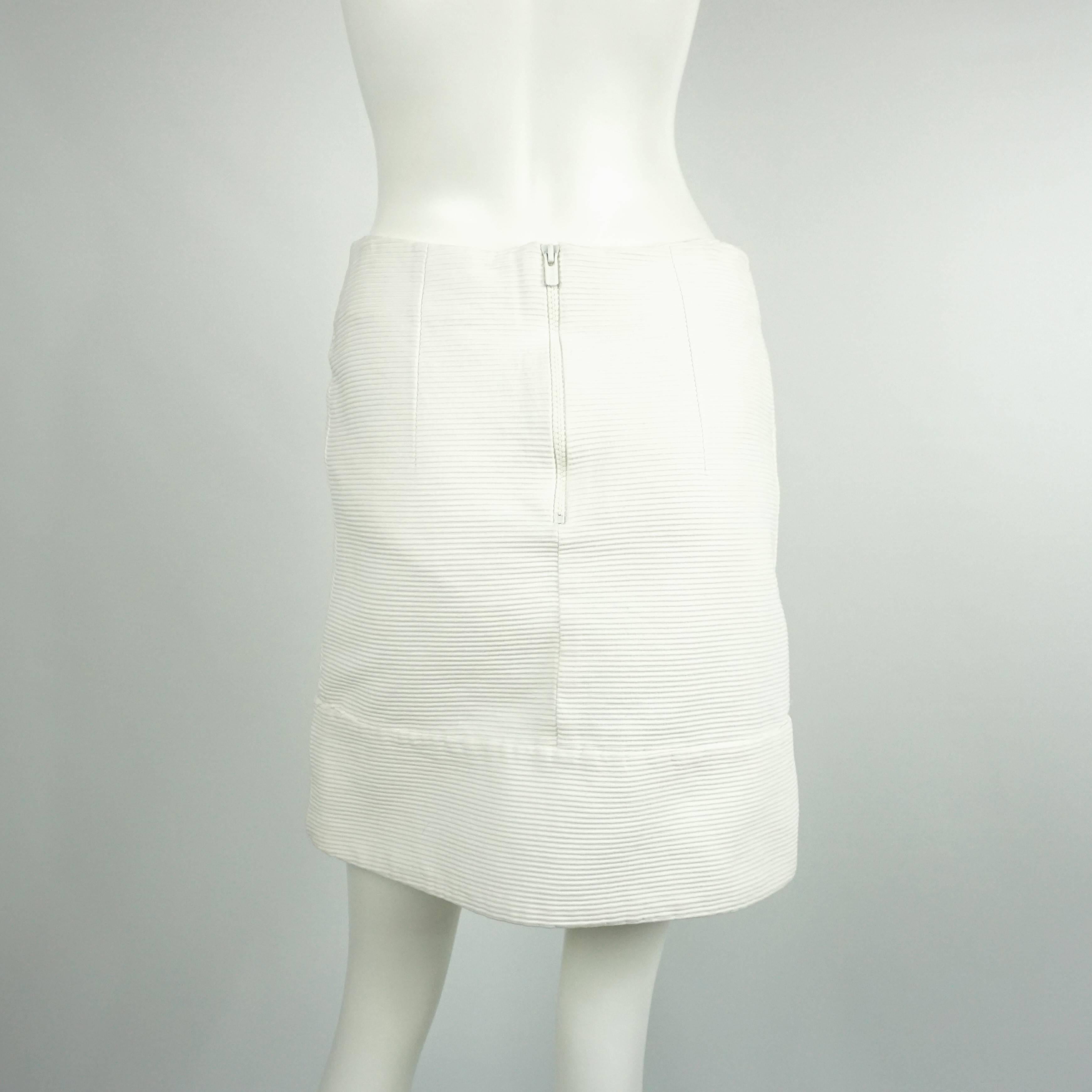 chloe white skirt