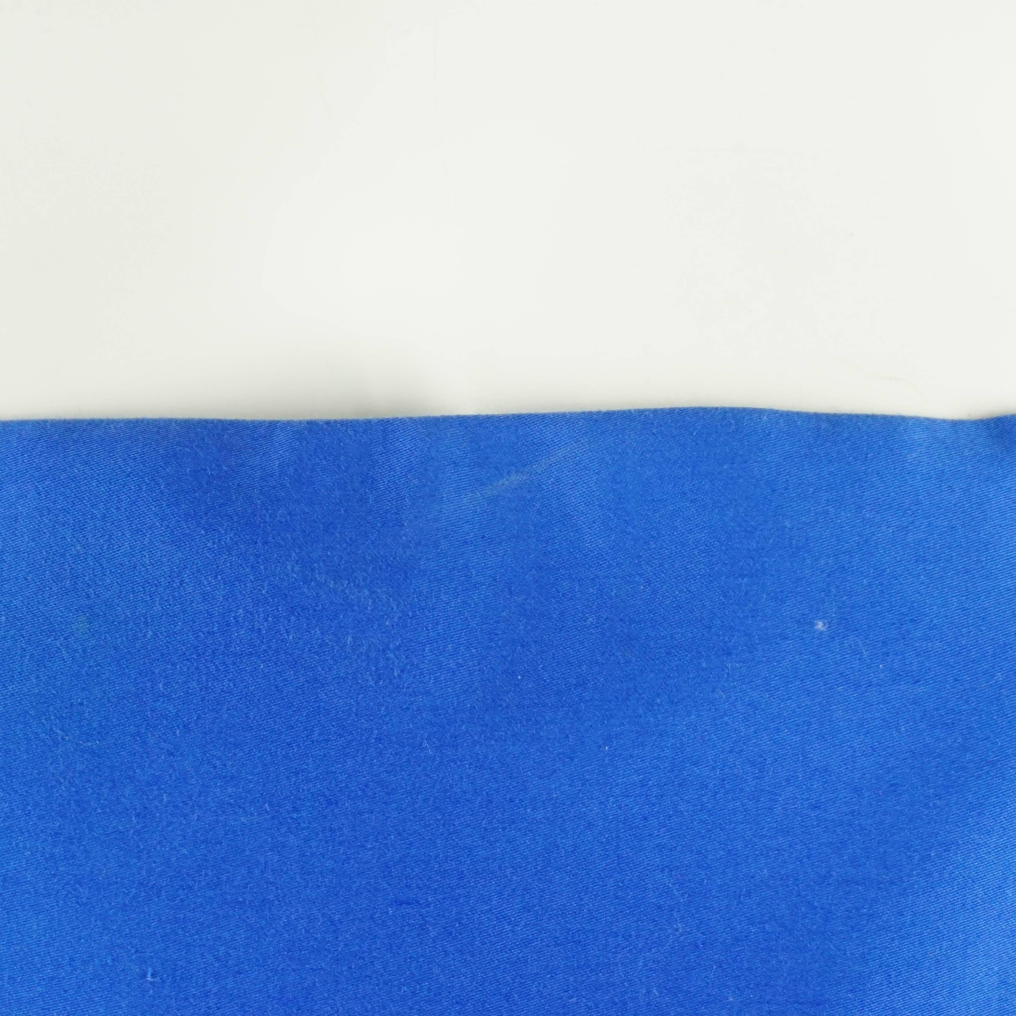 Valentino - Robe bleue et multi-imprimés avec poches - 42 Pour femmes en vente