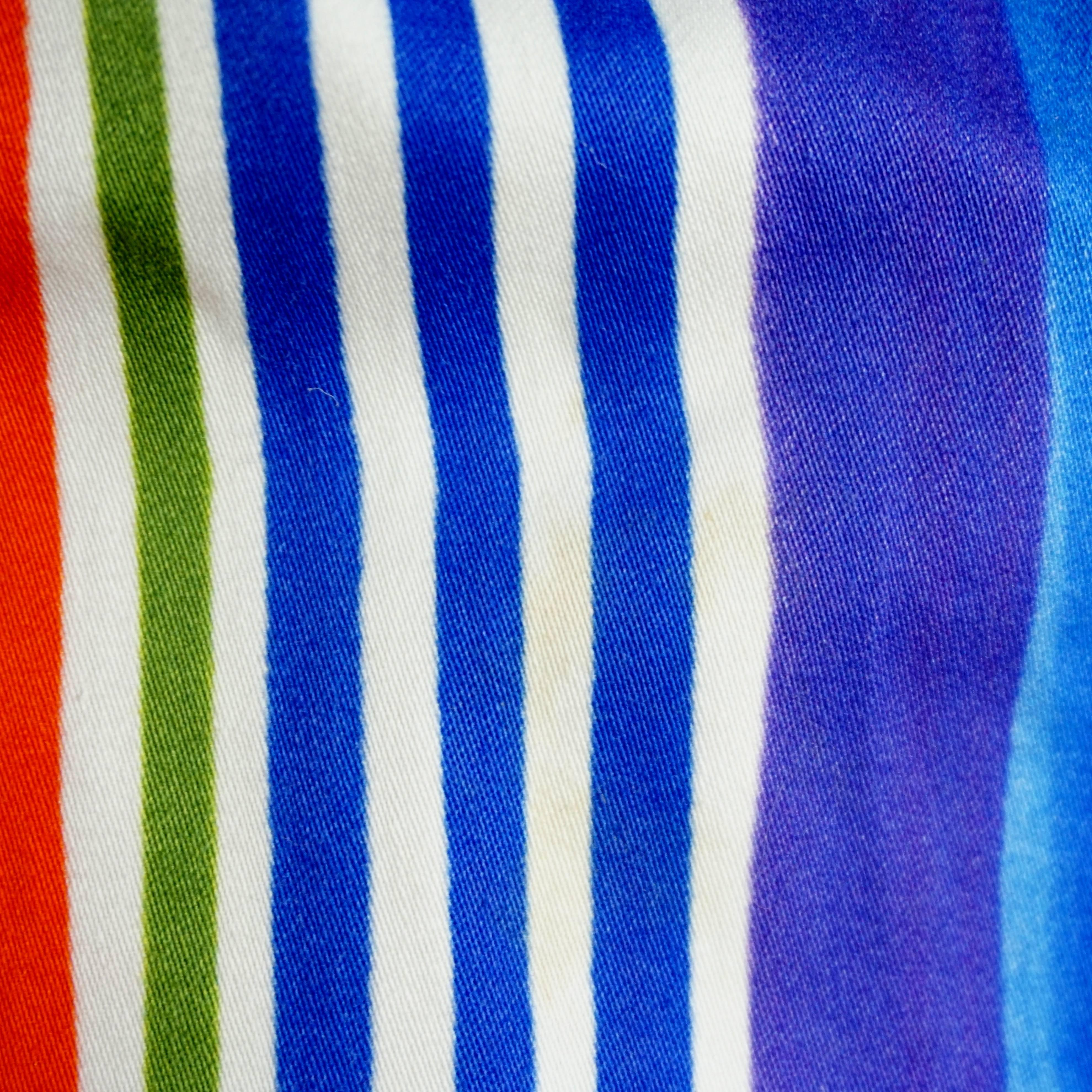Valentino - Robe bleue et multi-imprimés avec poches - 42 en vente 1