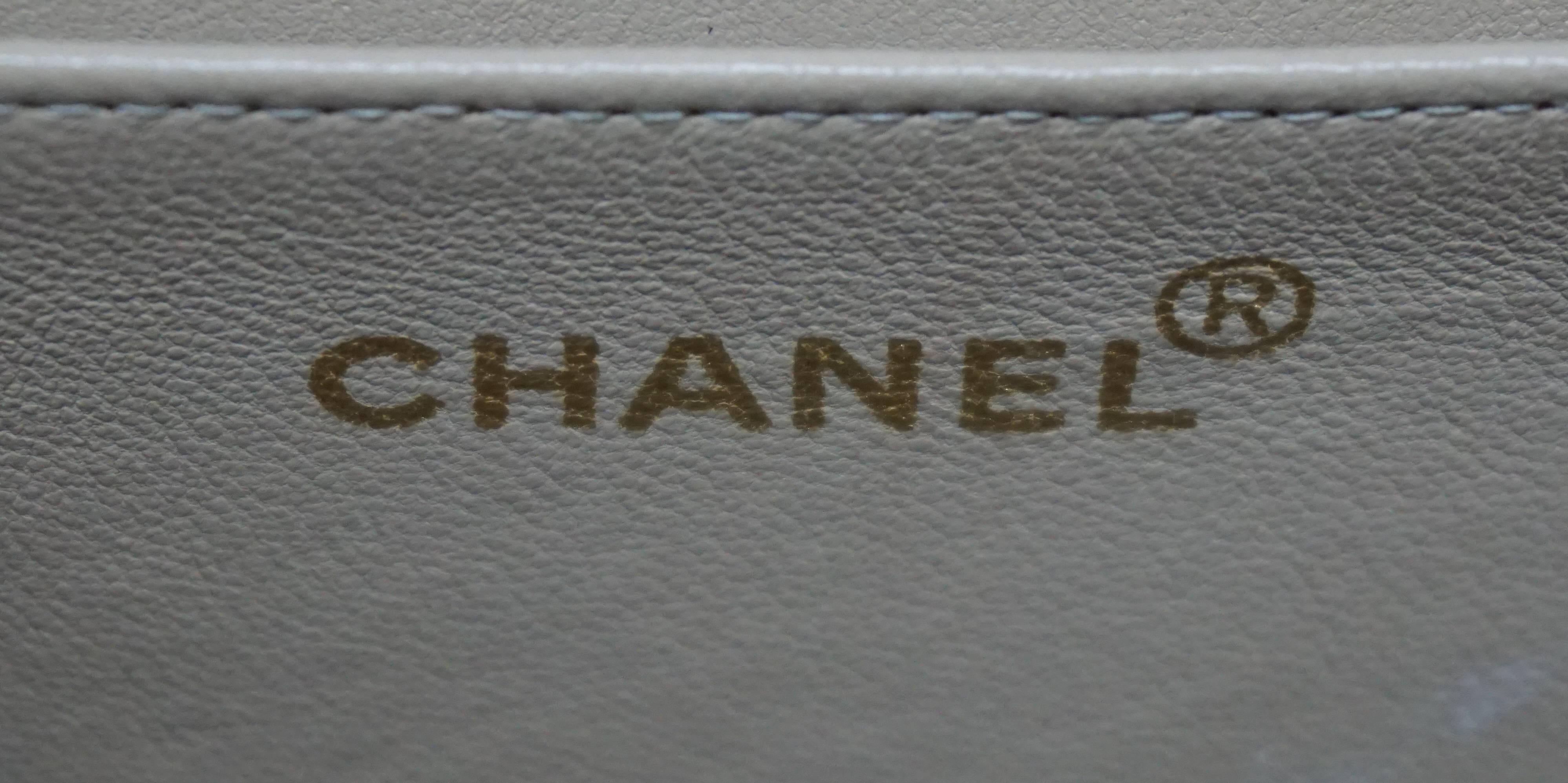 Women's Chanel Gold Fabric Maxi Single Flap Handbag - GHW - Early 90's