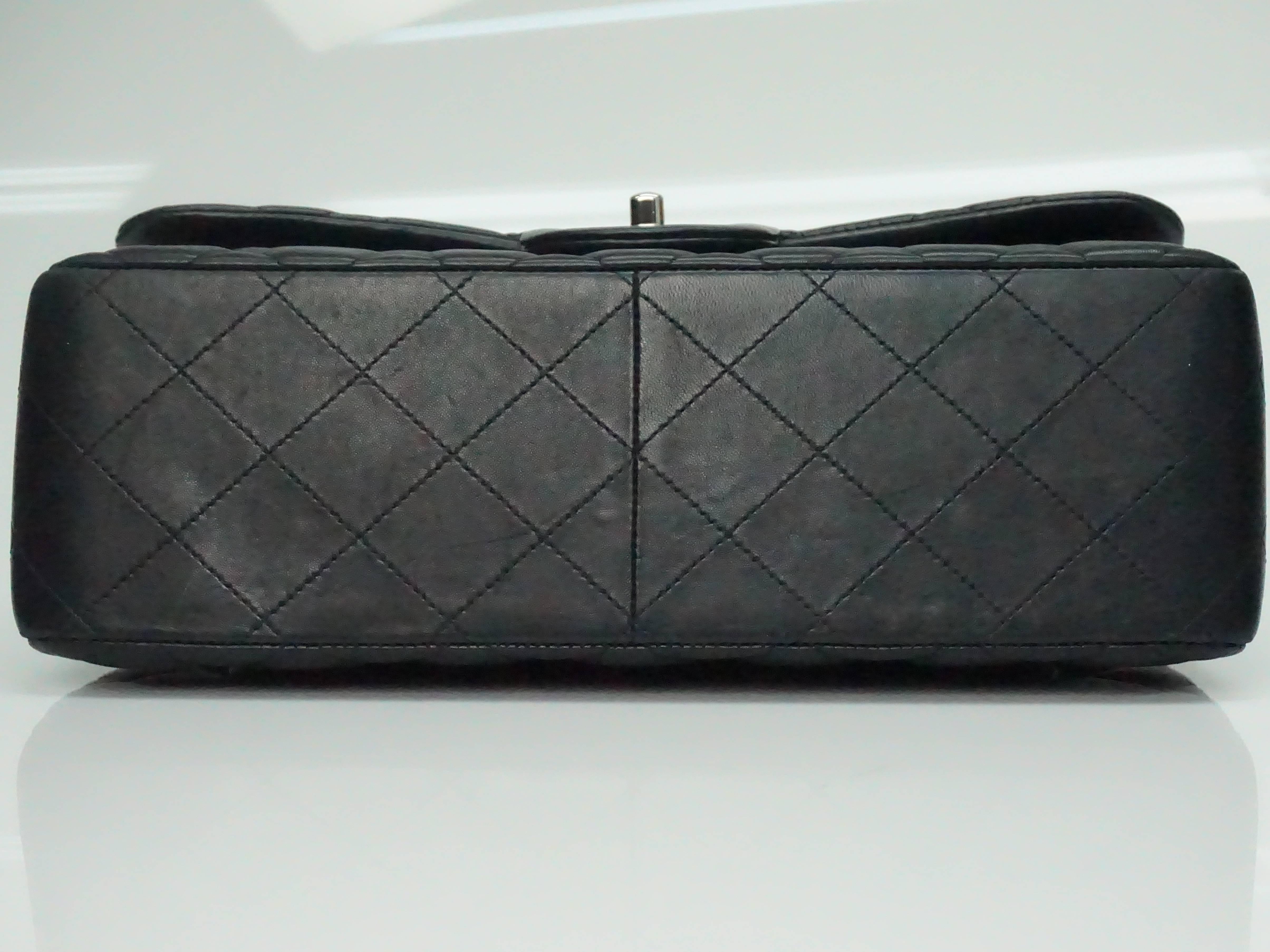 chanel lambskin silver hardware