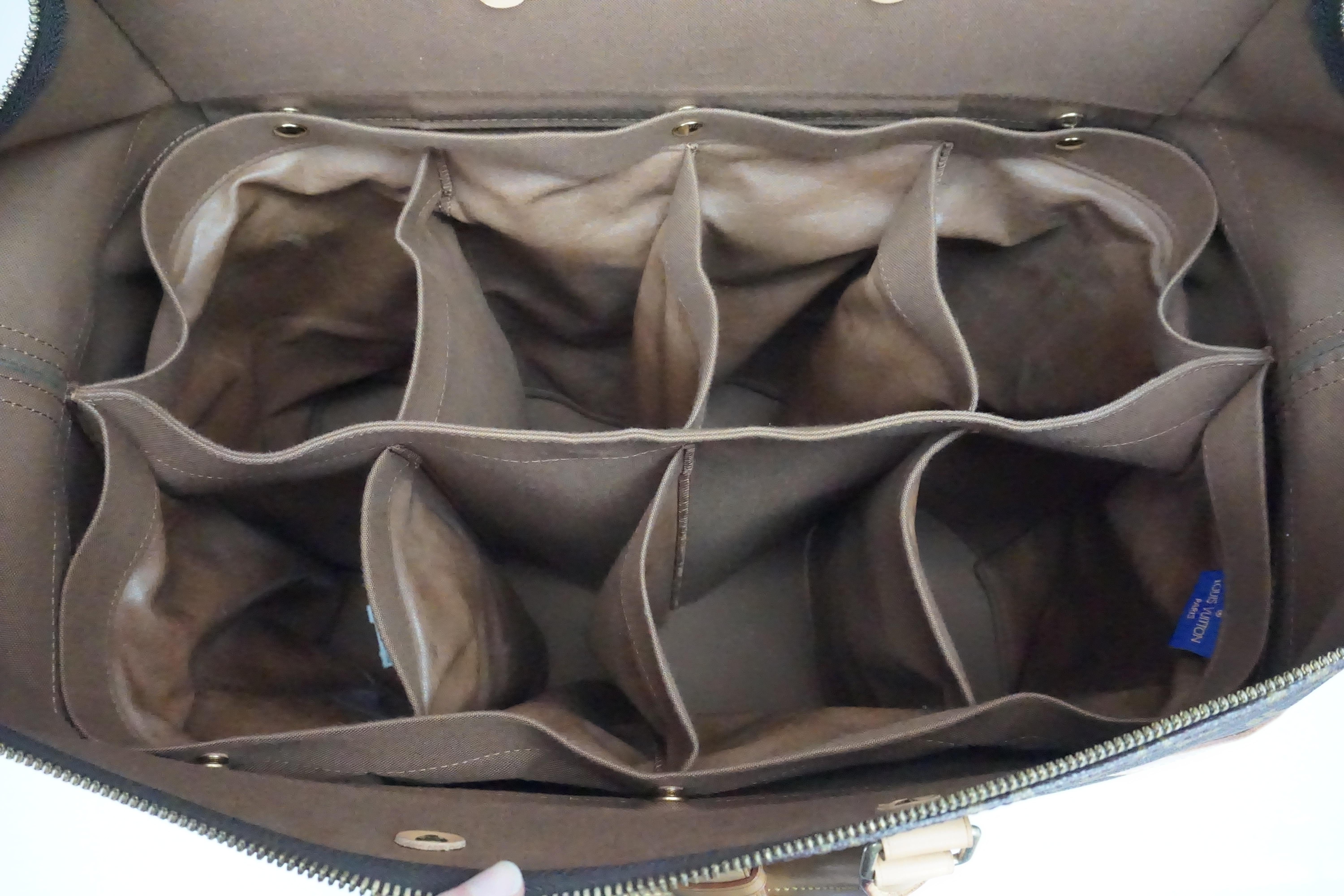 Louis Vuitton Monogram Grimaud Shoe Bag Luggage 4