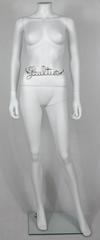 Jean Paul Gaultier Cursive Large Logo Metal Chrome Belt