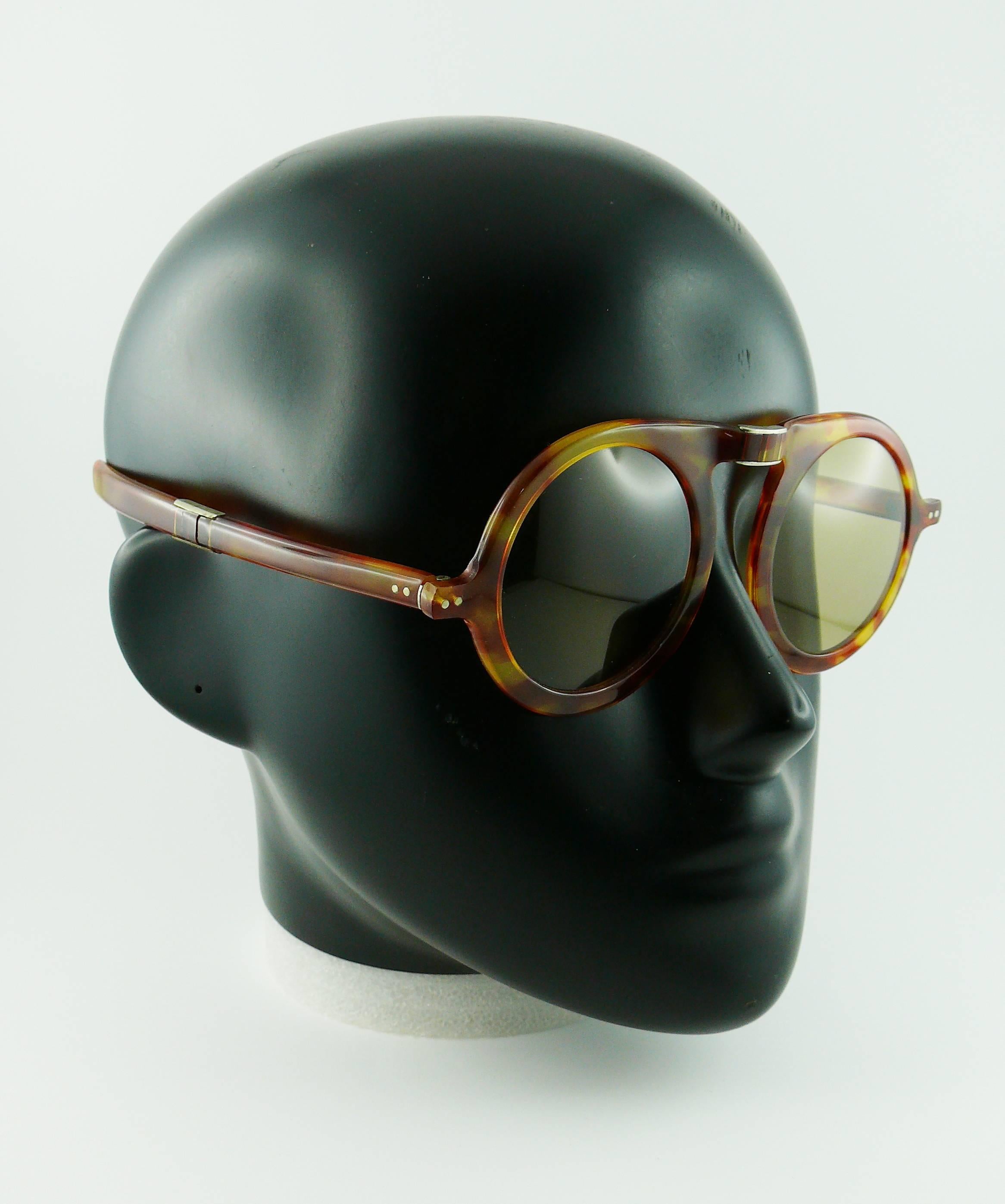 Pierre Cardin Rare Vintage Oversized Folding Sunglasses 1