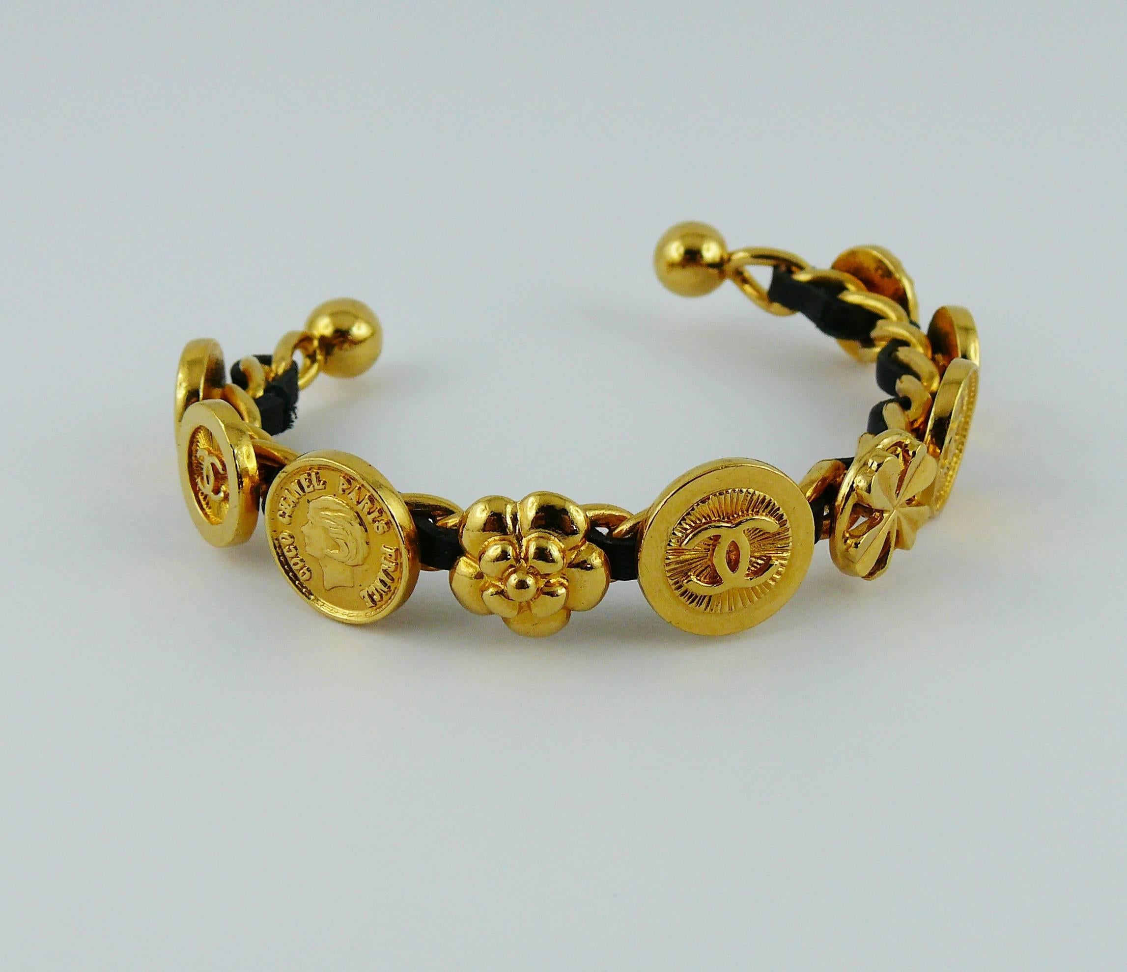 chanel coin bracelet