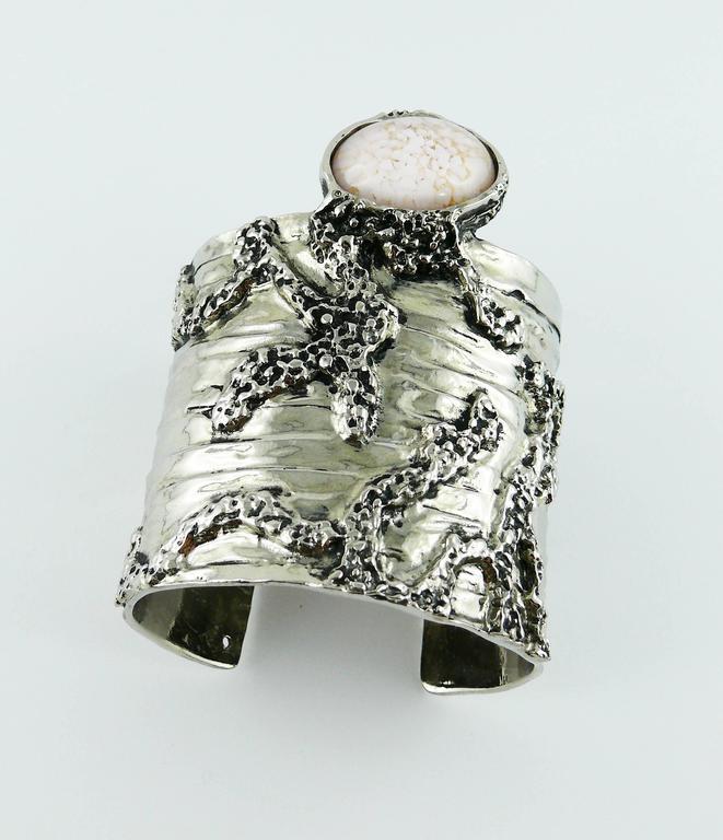 Yves Saint Laurent YSL Arty Cuff Bracelet at 1stDibs