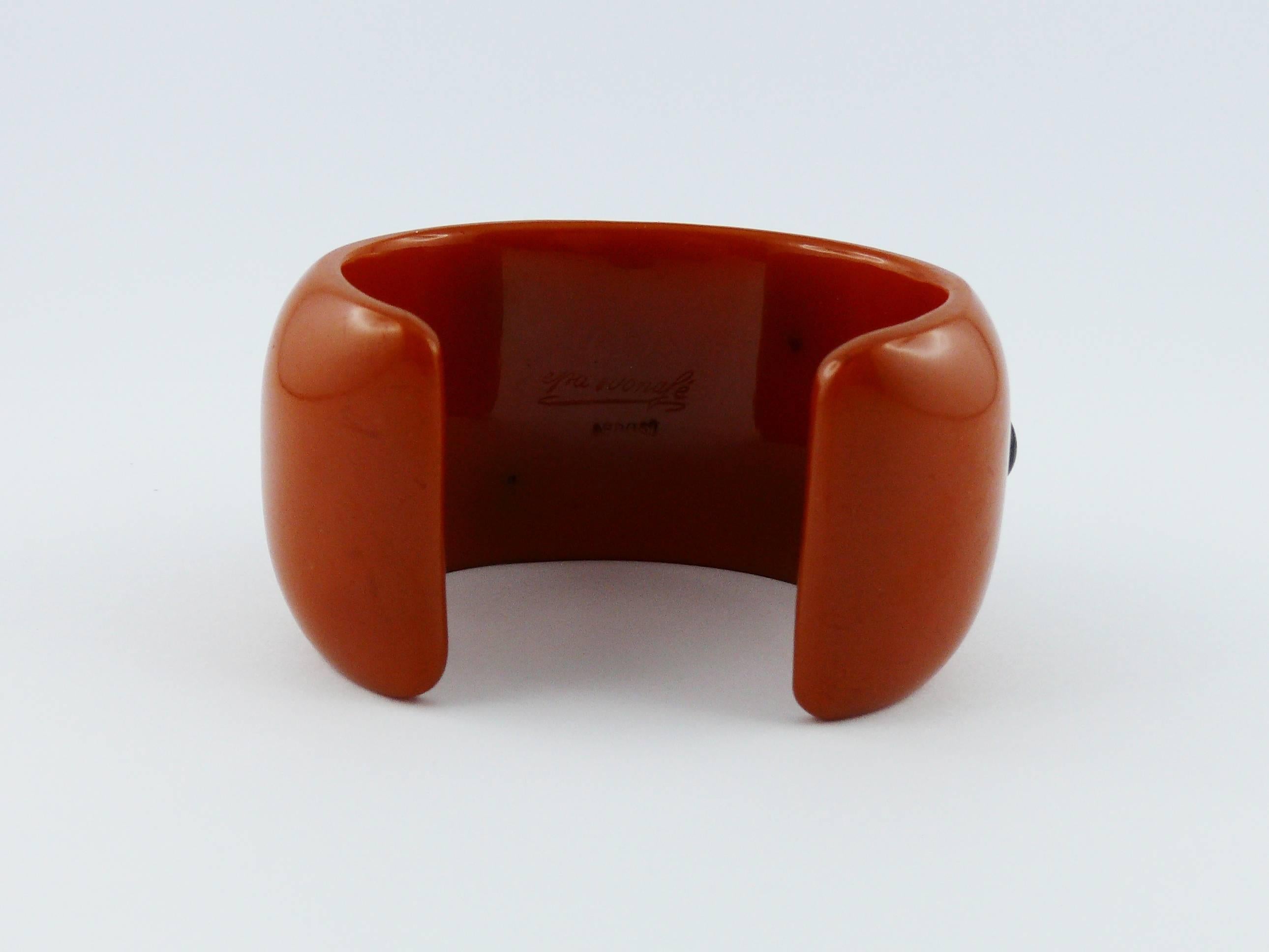 Women's Pepa Bonafe Vintage Rare 1930s Bakelite Cuff Bracelet