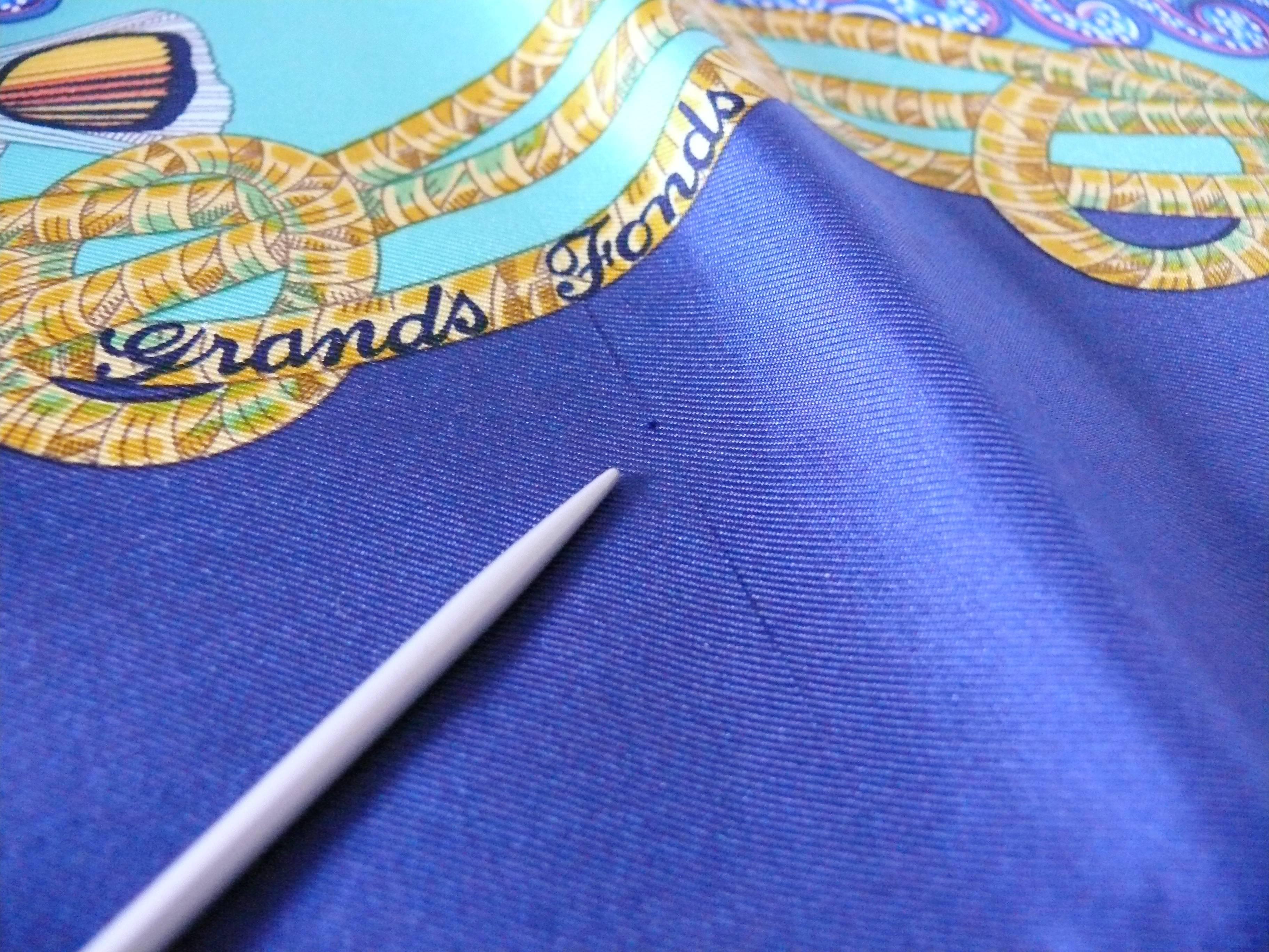 Hermes Vintage Silk Carre Scarf 