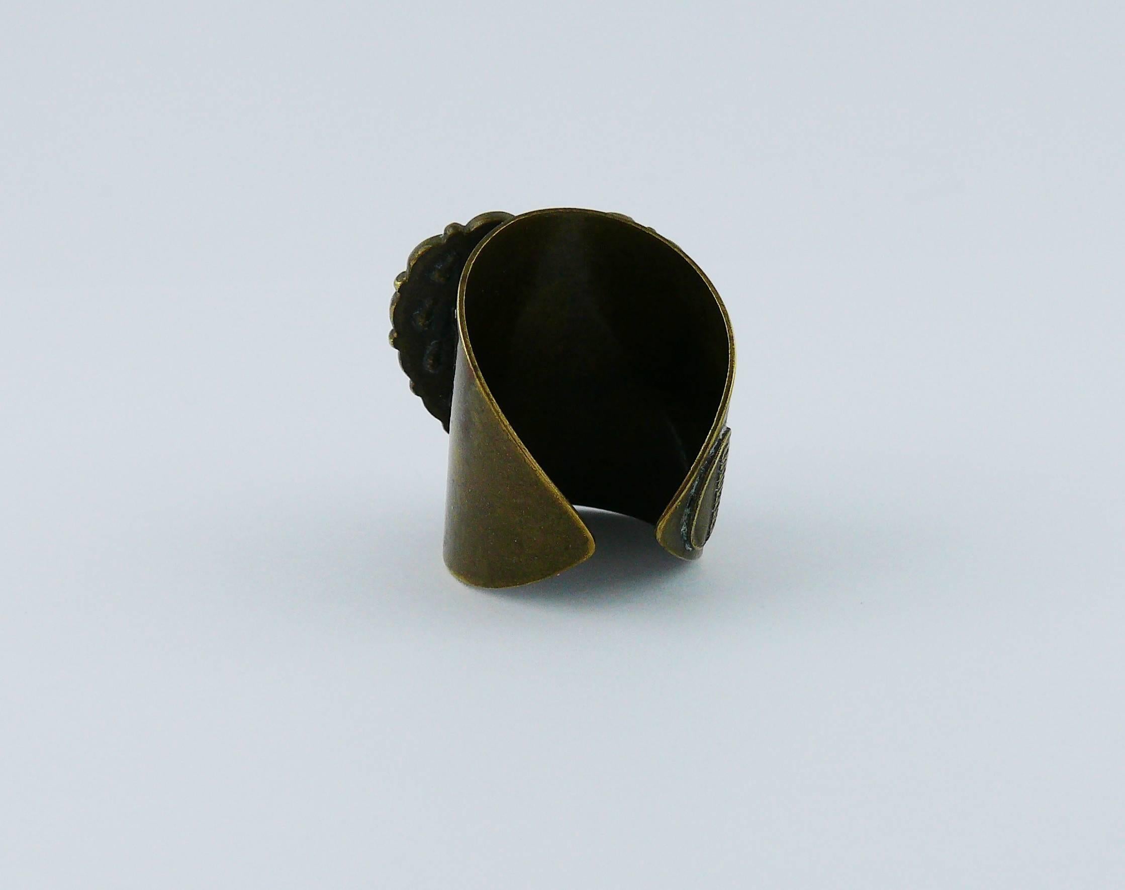 Jean Paul Gaultier Vintage Demon Ring In Excellent Condition In Nice, FR