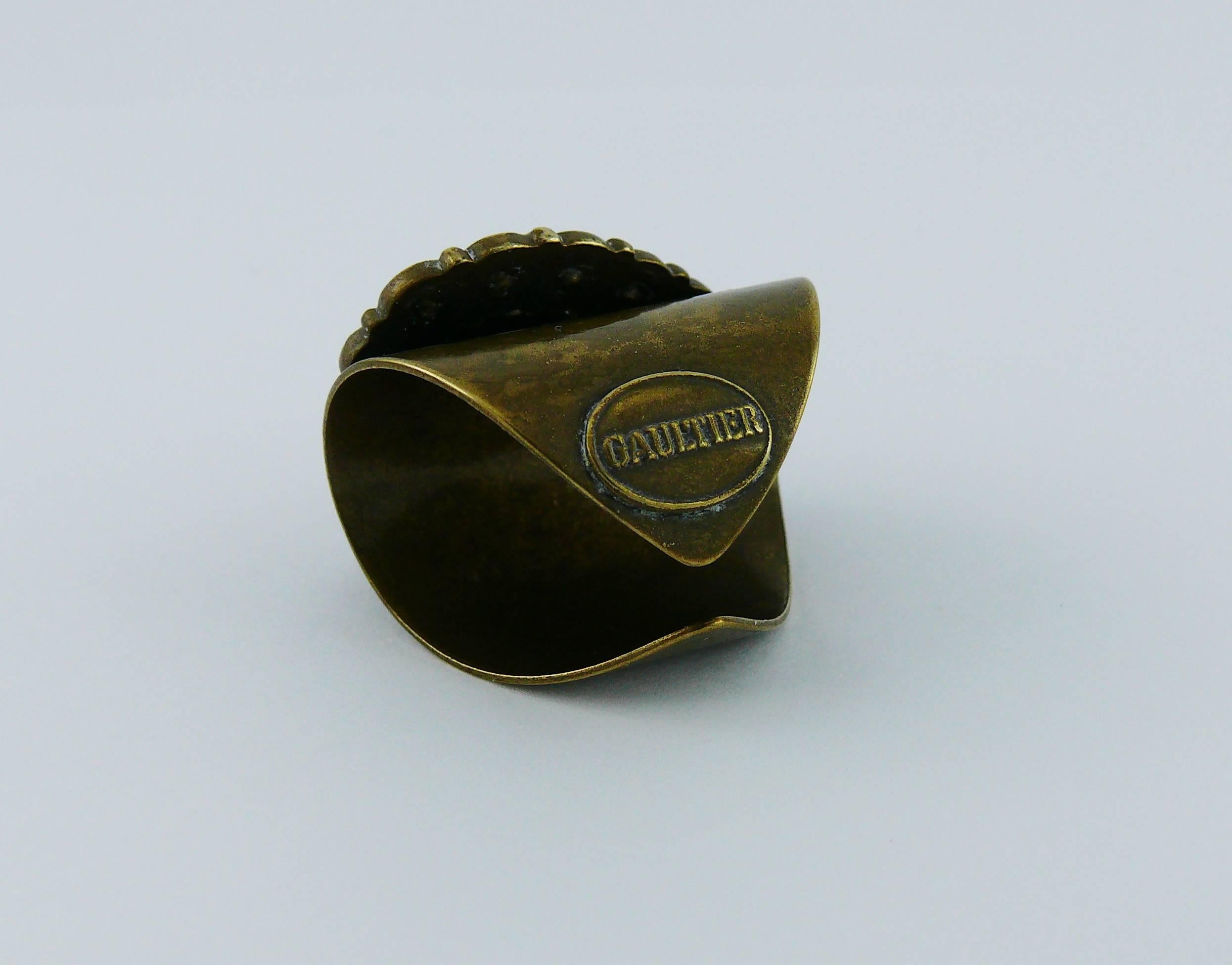 Women's or Men's Jean Paul Gaultier Vintage Demon Ring