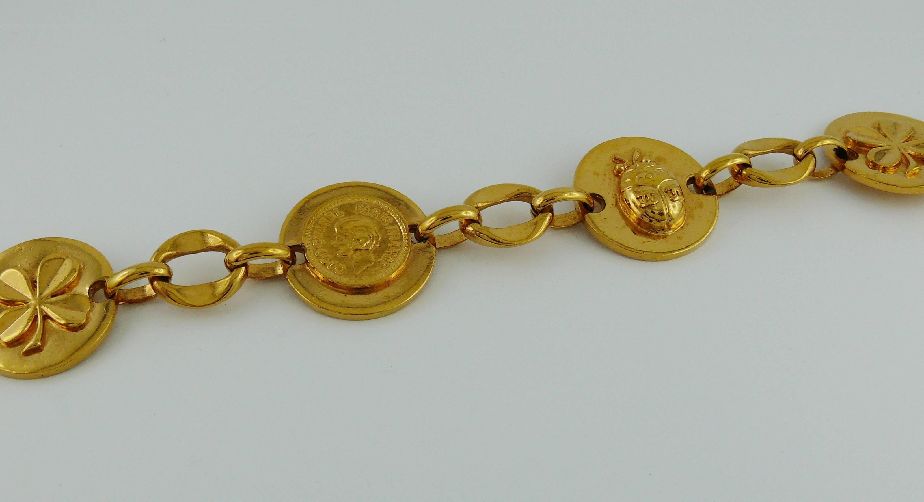 gold coin belt