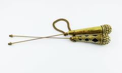 JEAN PAUL GAULTIER Vintage Massive Double Lapel Pin
