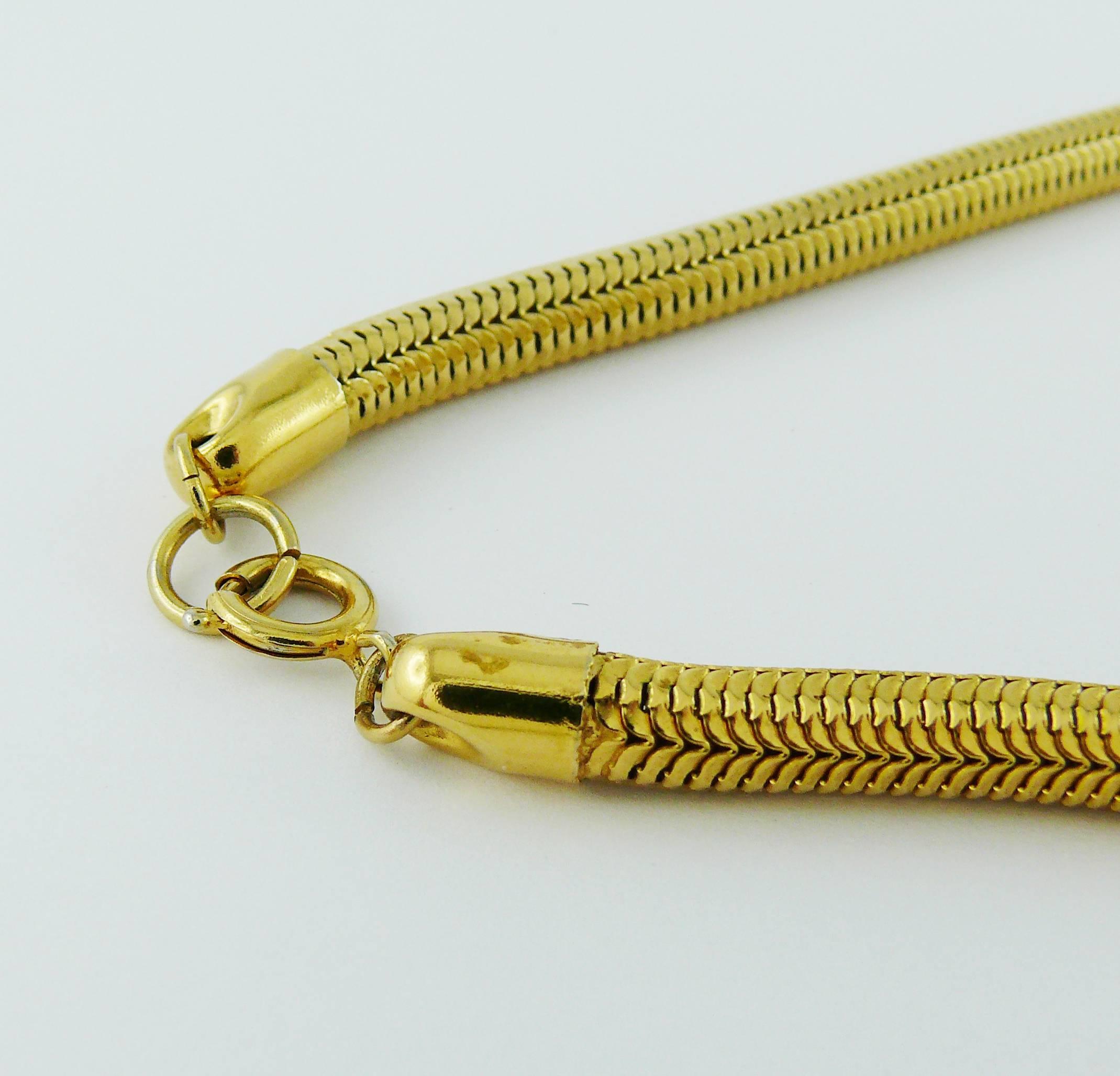Lanvin Paris Vintage Rare Interchangeable Pendant Necklace 1