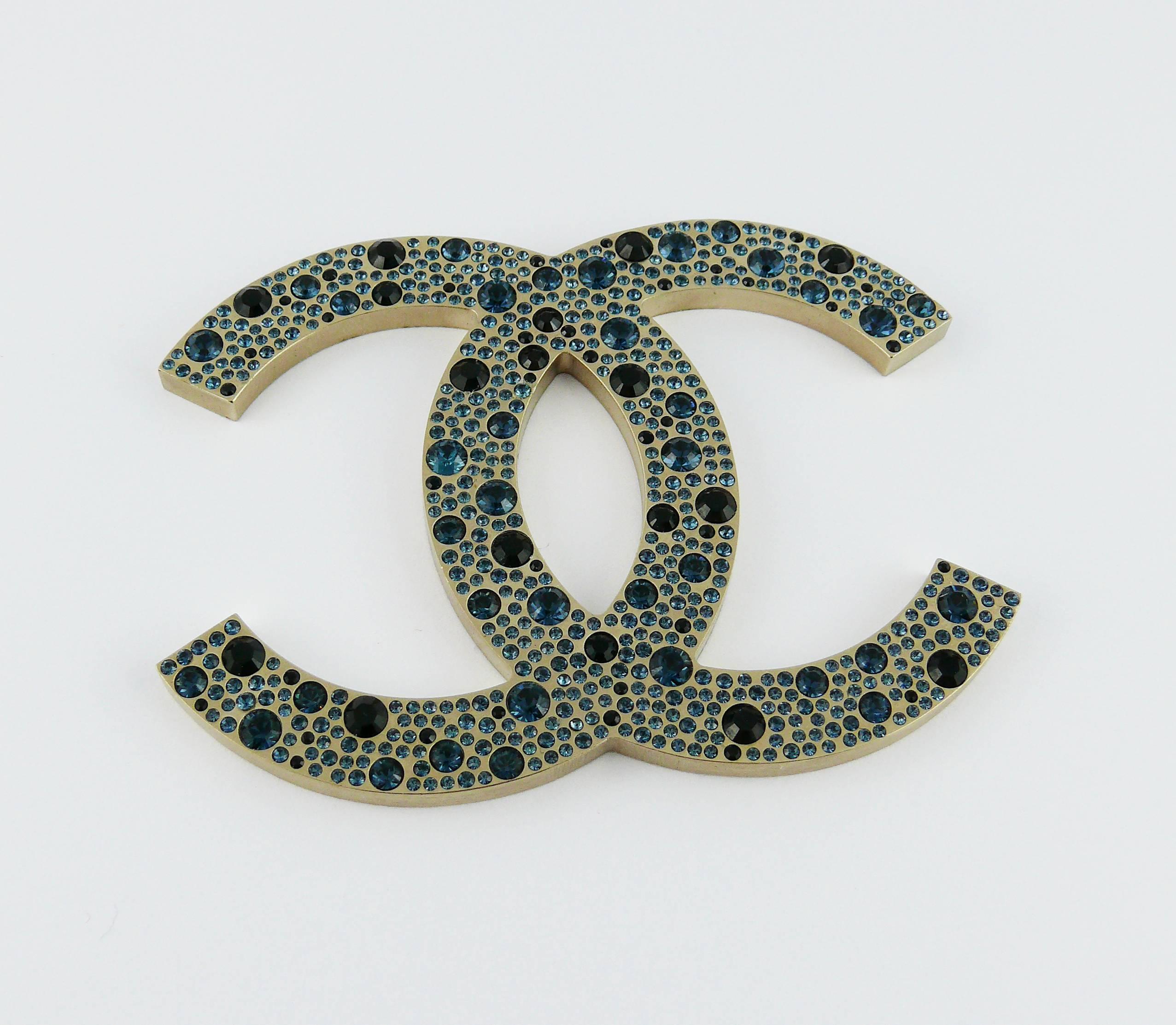 Chanel Rare Jewelled Jumbo CC Logo Necklace Spring/Summer 2008 2