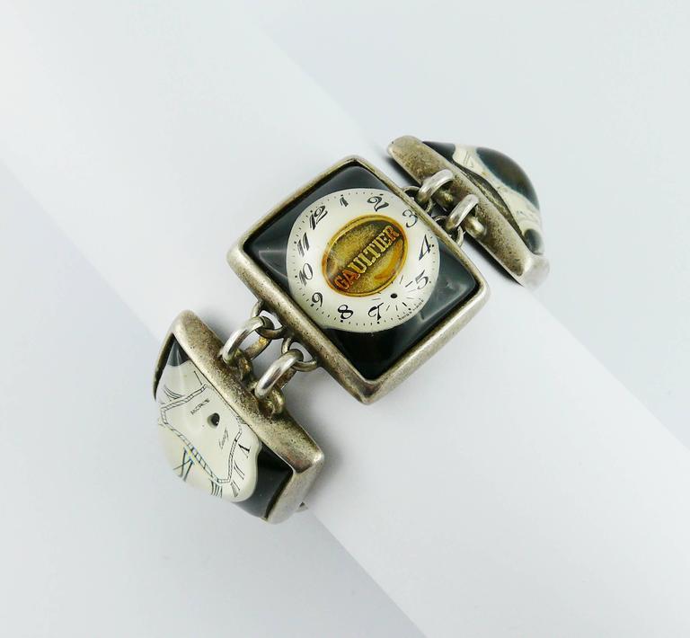 Jean Paul Gaultier Vintage Rare Collectable Watch Bracelet For Sale at