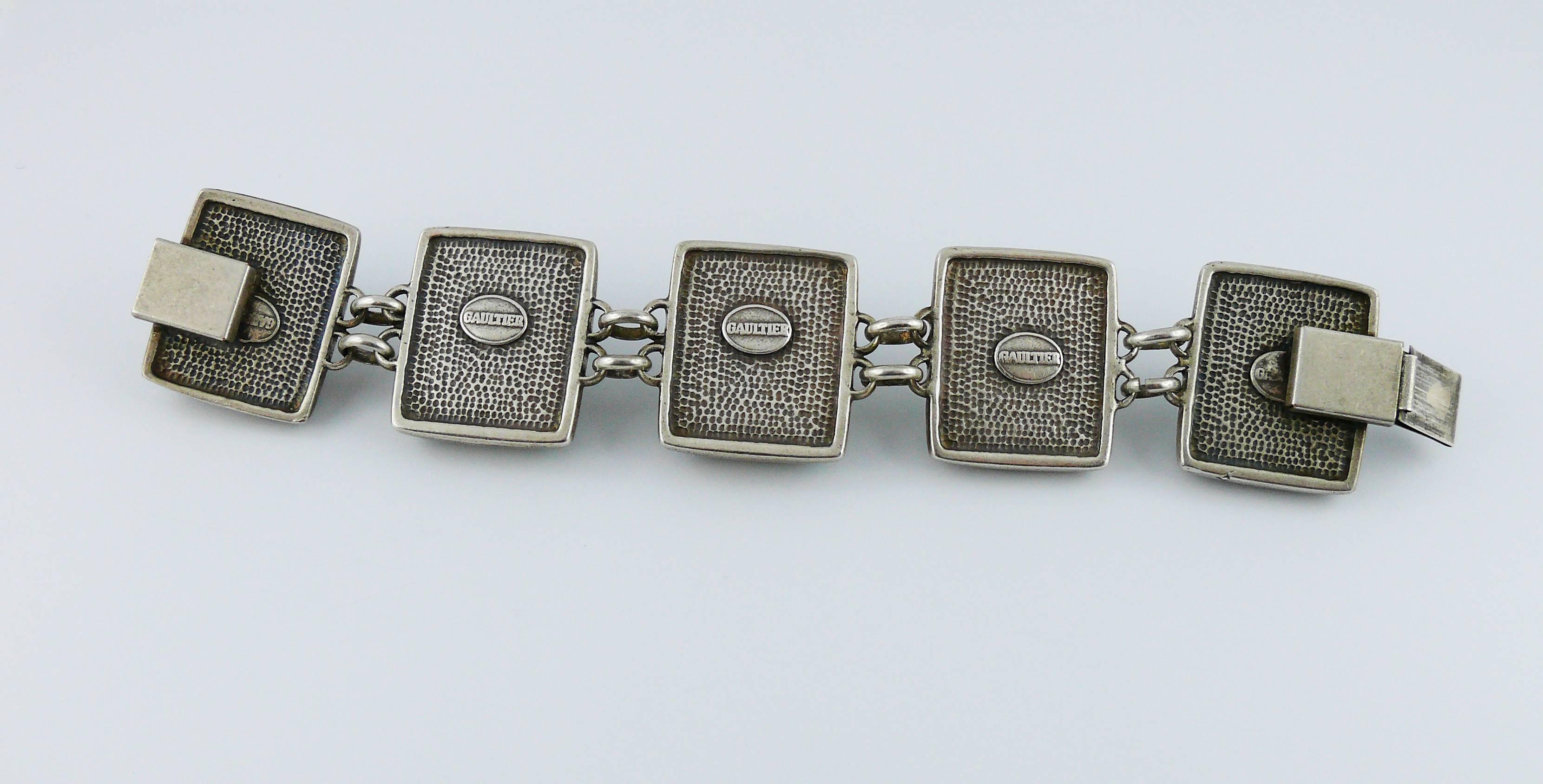 Women's or Men's Jean Paul Gaultier Vintage Rare Collectable Watch Bracelet For Sale
