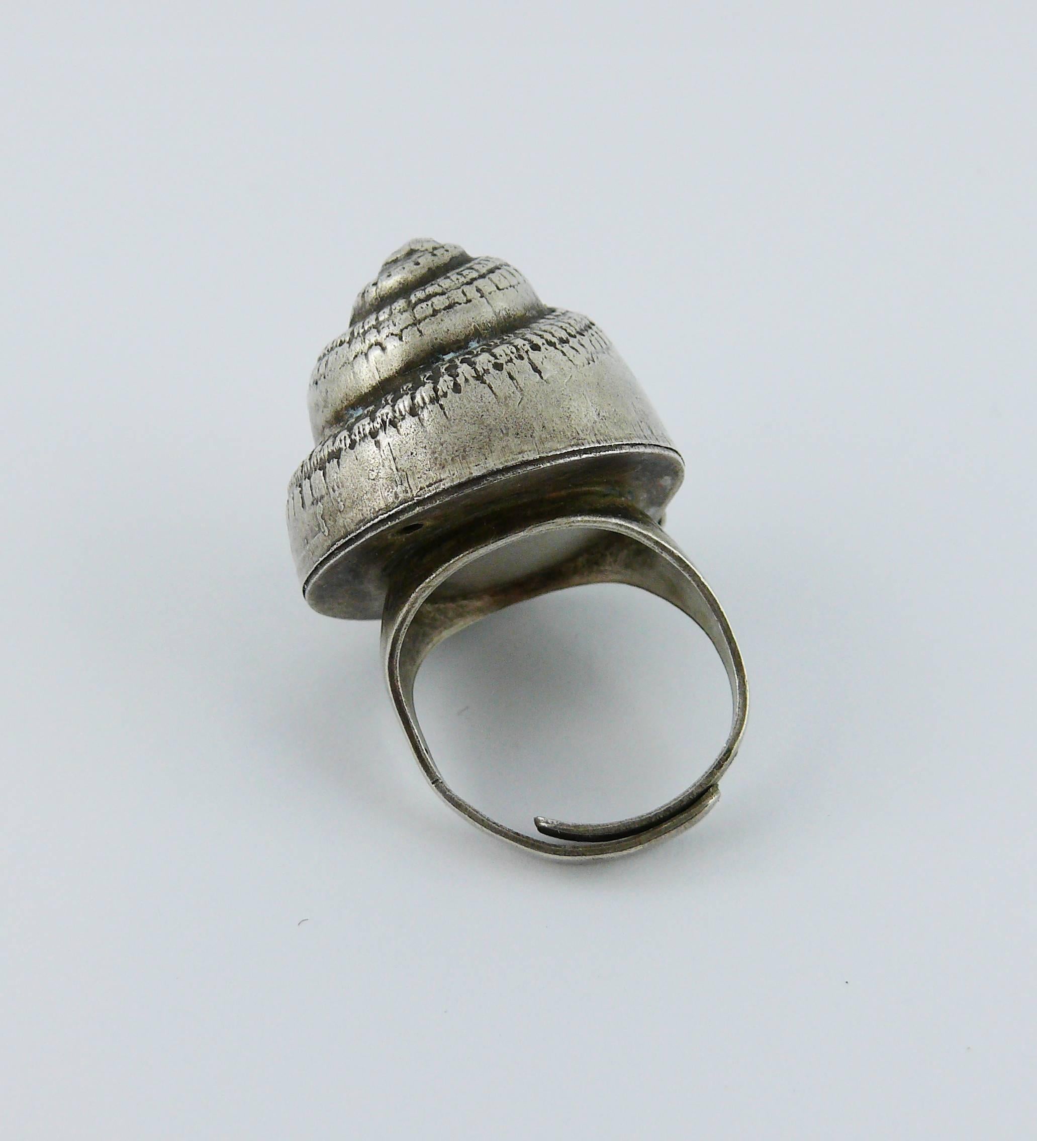 Women's or Men's Jean Paul Gaultier Vintage Shell Ring