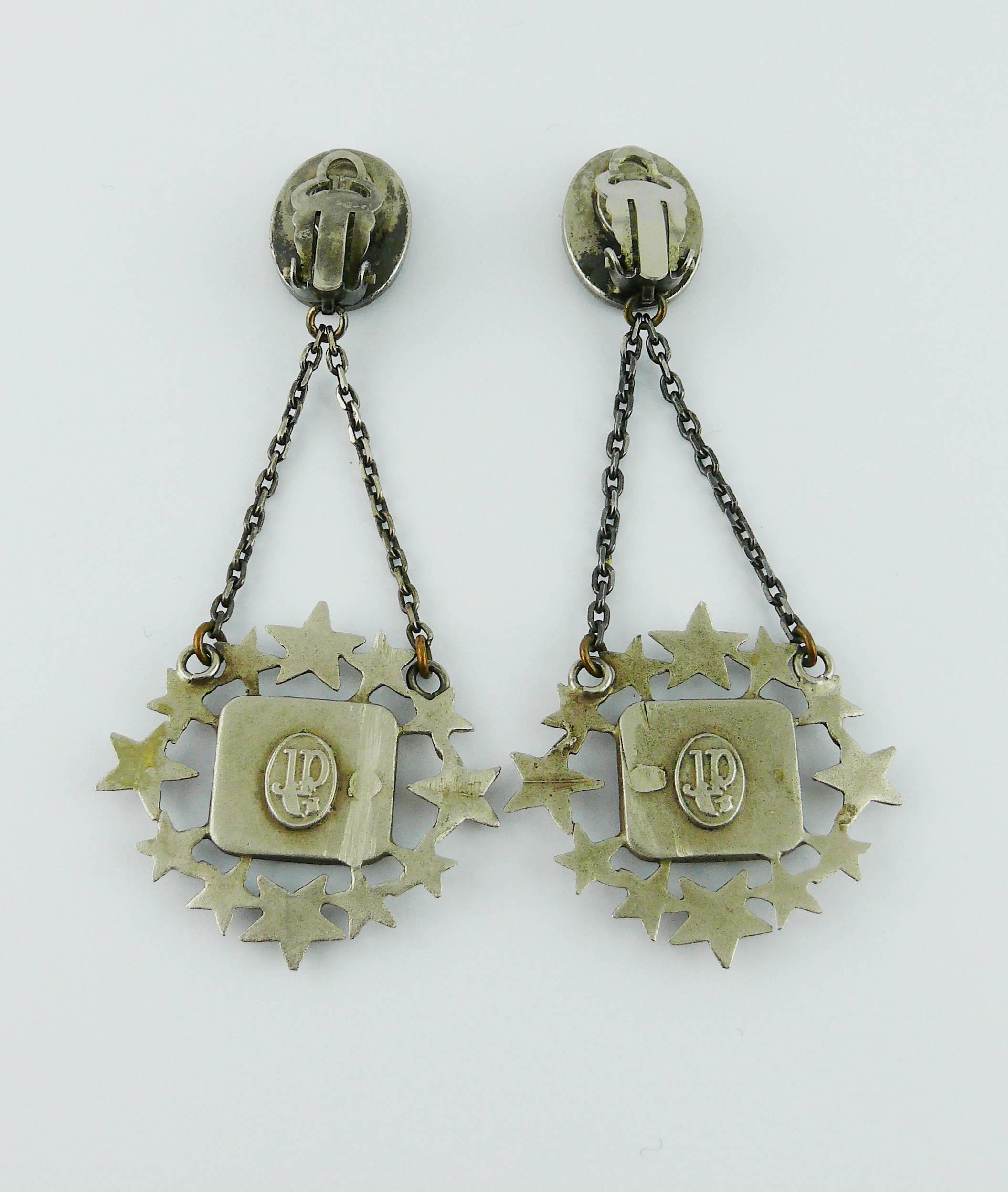 Jean Paul Gaultier Vintage Novelty Dangling Earrings 2