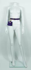 Edouard Rambaud Vintage Purple Belt Bag
