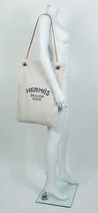 Hermes Vintage Aline XL Canvas Tote Bag