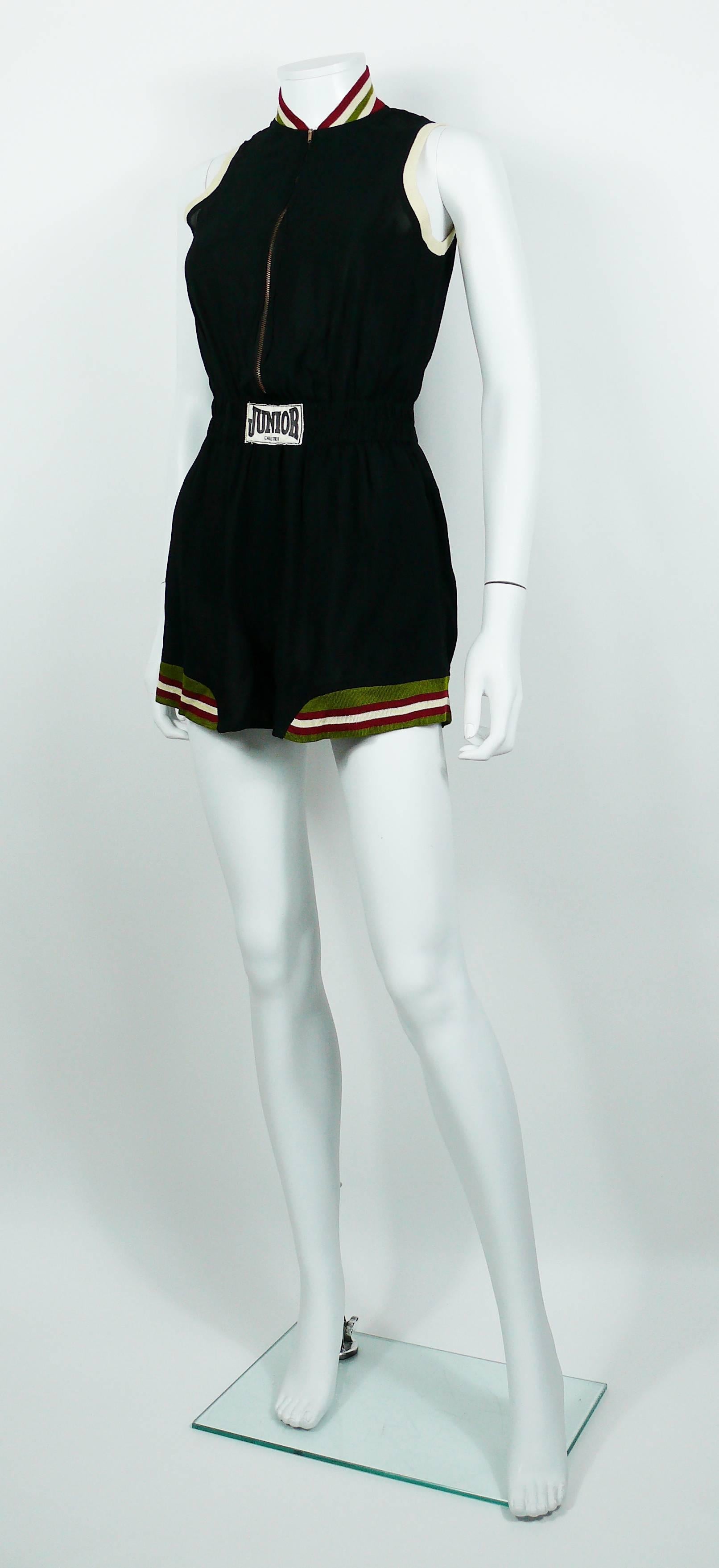 Jean Paul Gaultier Vintage 1990s Rare Shortall In Good Condition In Nice, FR