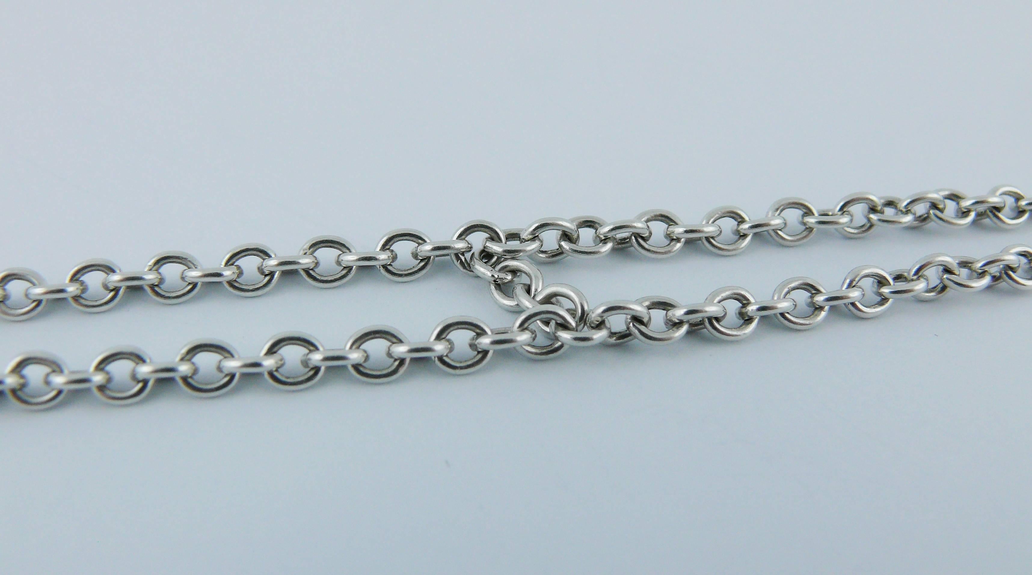 Women's Hermès Vintage Sterling Silver Chain Bracelet