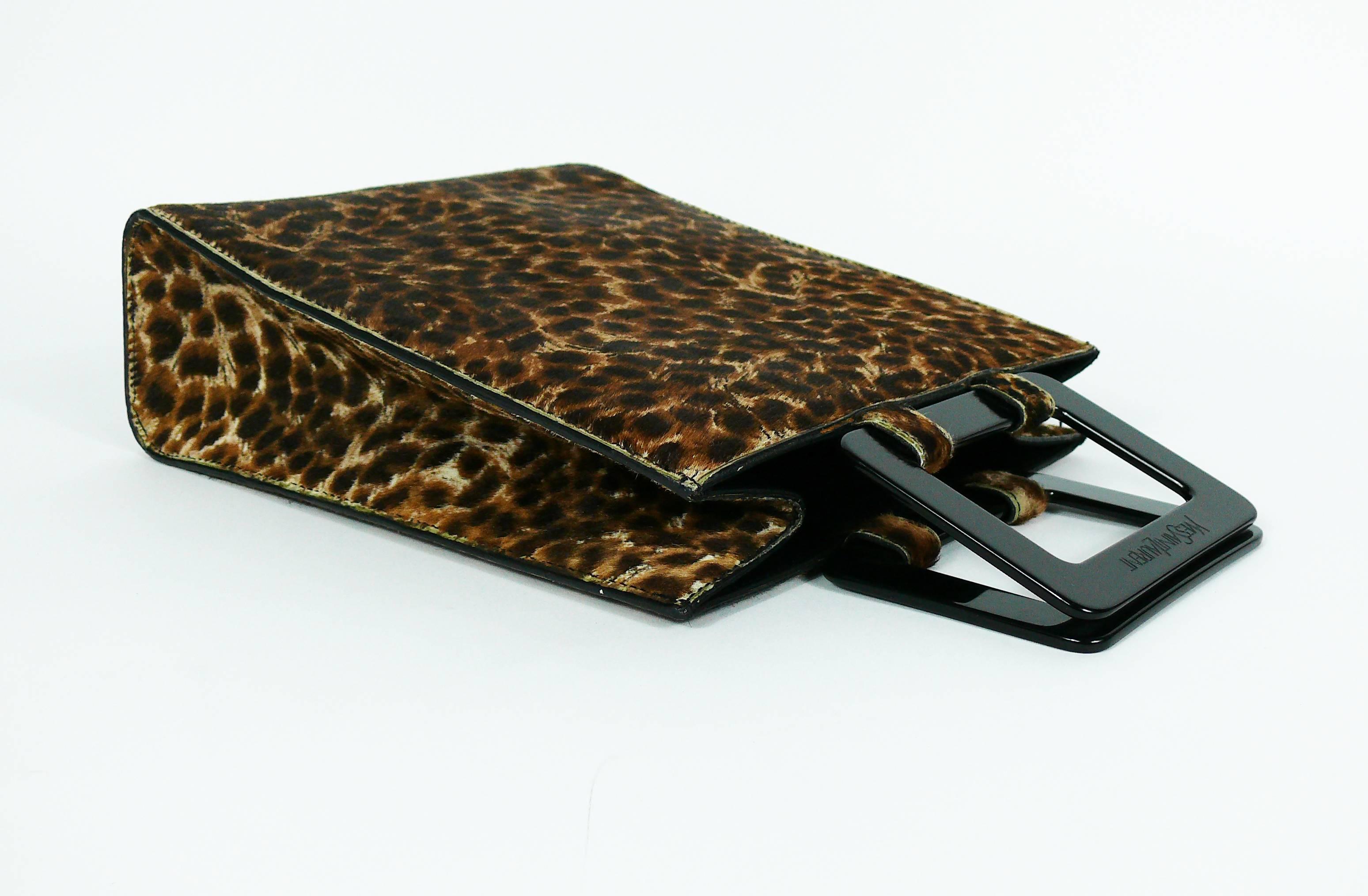 ysl leopard print bag