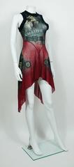 Jean Paul Gaultier Sheer Tattoo Mesh Tunic