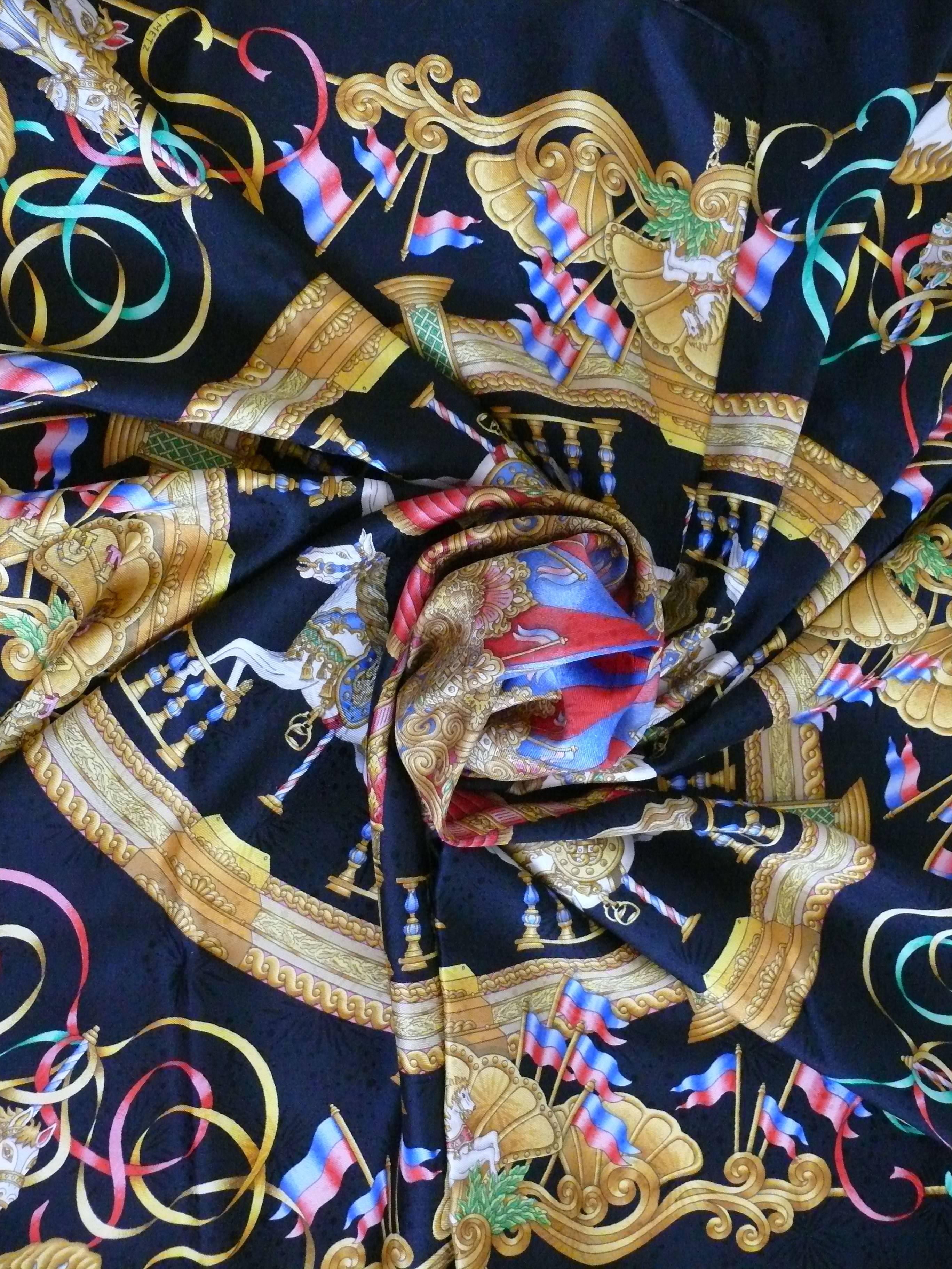 hermes moon scarf