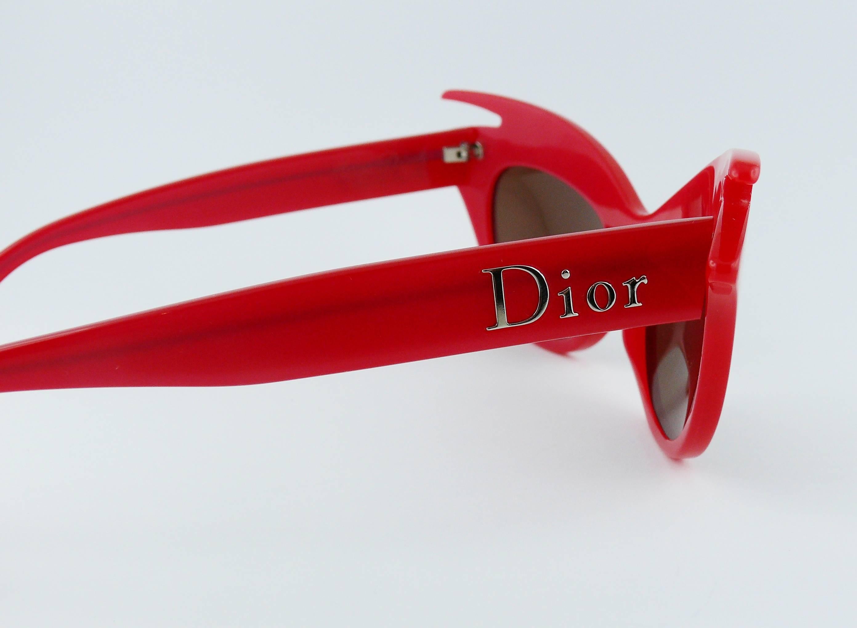 Christian Dior Miss Dior Cherie Limited Edition Raspberry Red Sunglasses 1