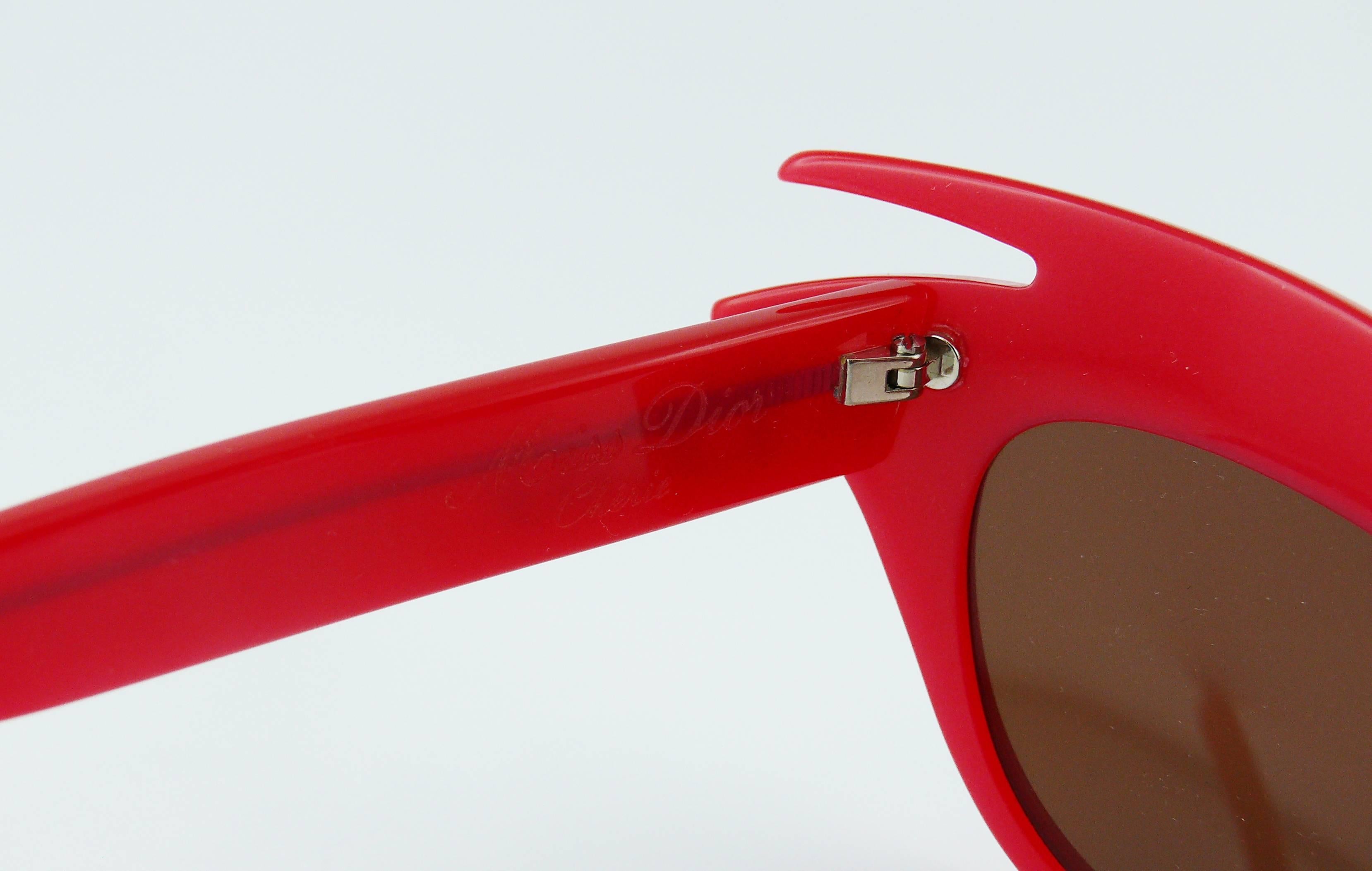 Christian Dior Miss Dior Cherie Limited Edition Raspberry Red Sunglasses 2