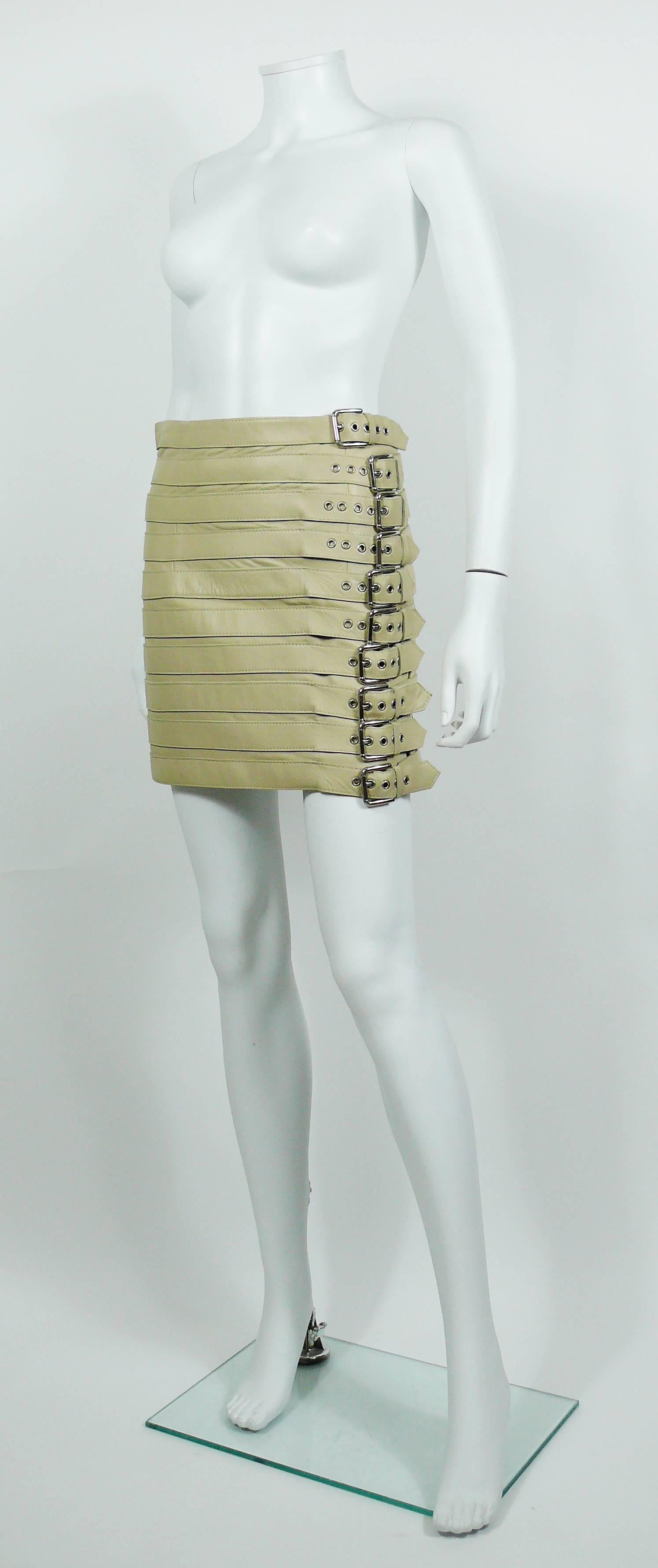 dolce and gabbana zipper skirt