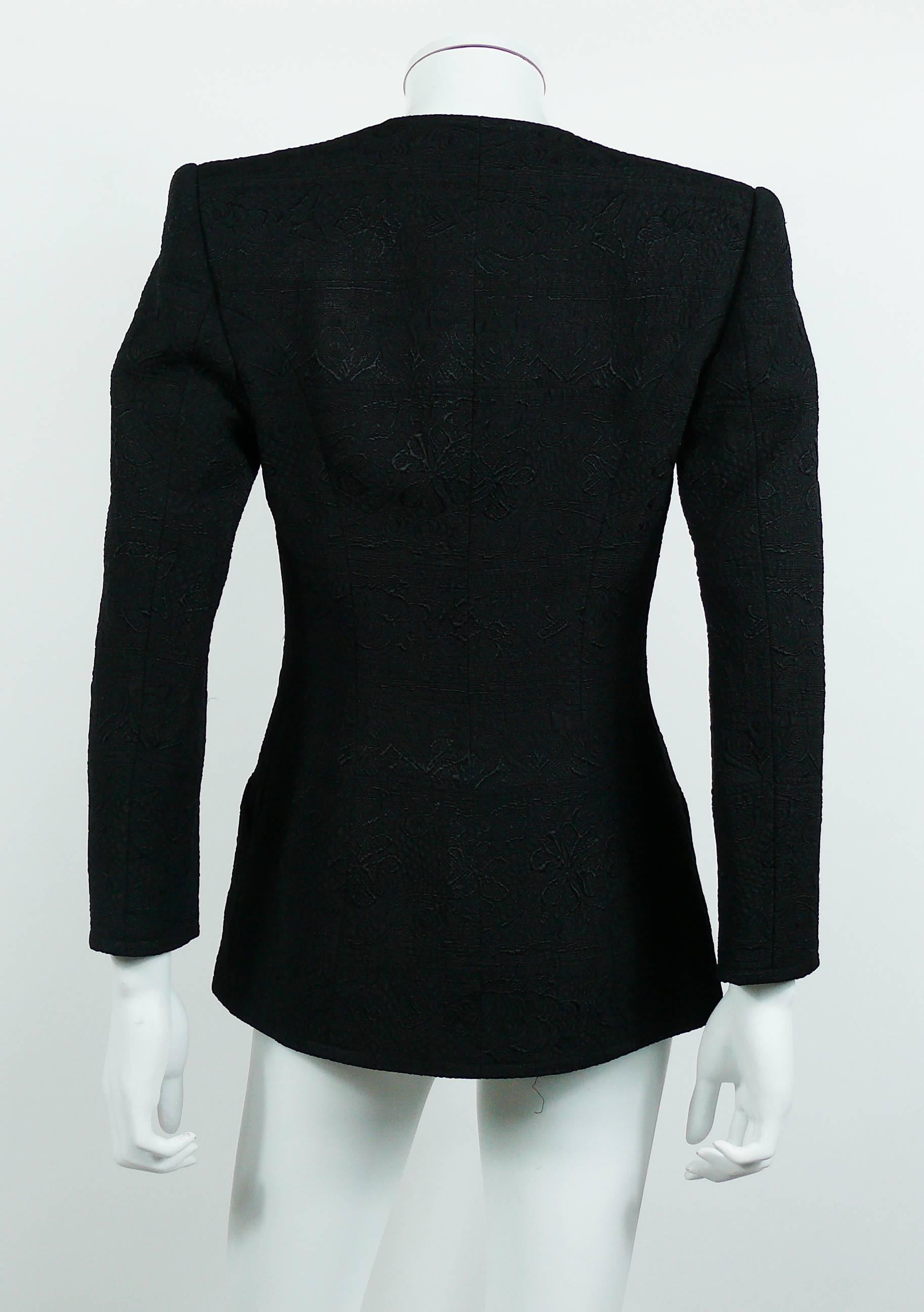 Christian Lacroix Vintage Quilts Bow Jacket 4