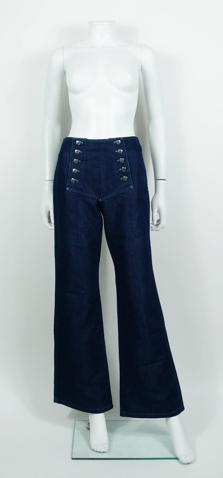 Jean Paul Gaultier Vintage Iconic Sailor Jeans at 1stDibs | jean paul ...