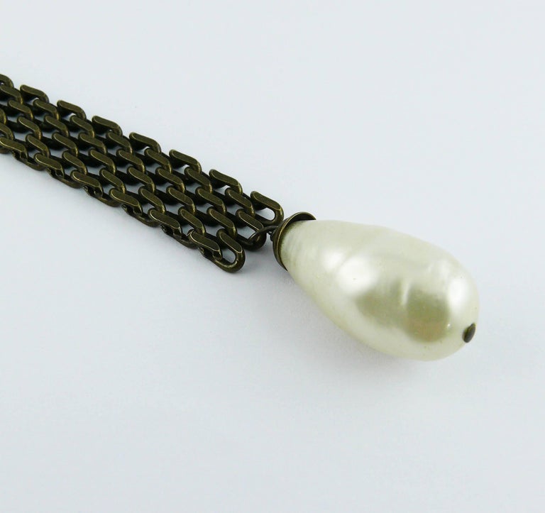 CHANEL 25S CHAIN BELT WITH PEARL 610546 main image 0