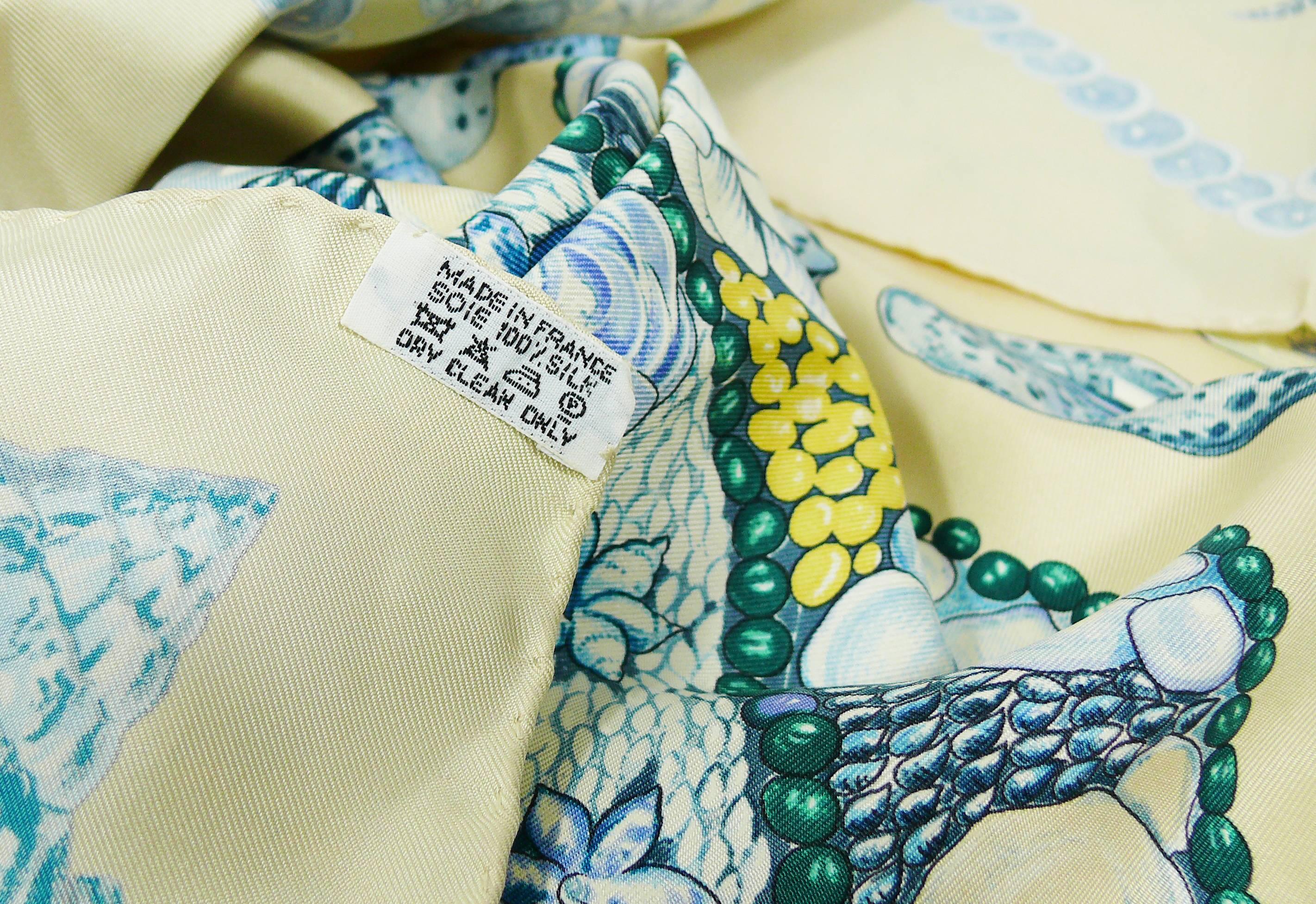 Hermes Silk Carre Scarf 