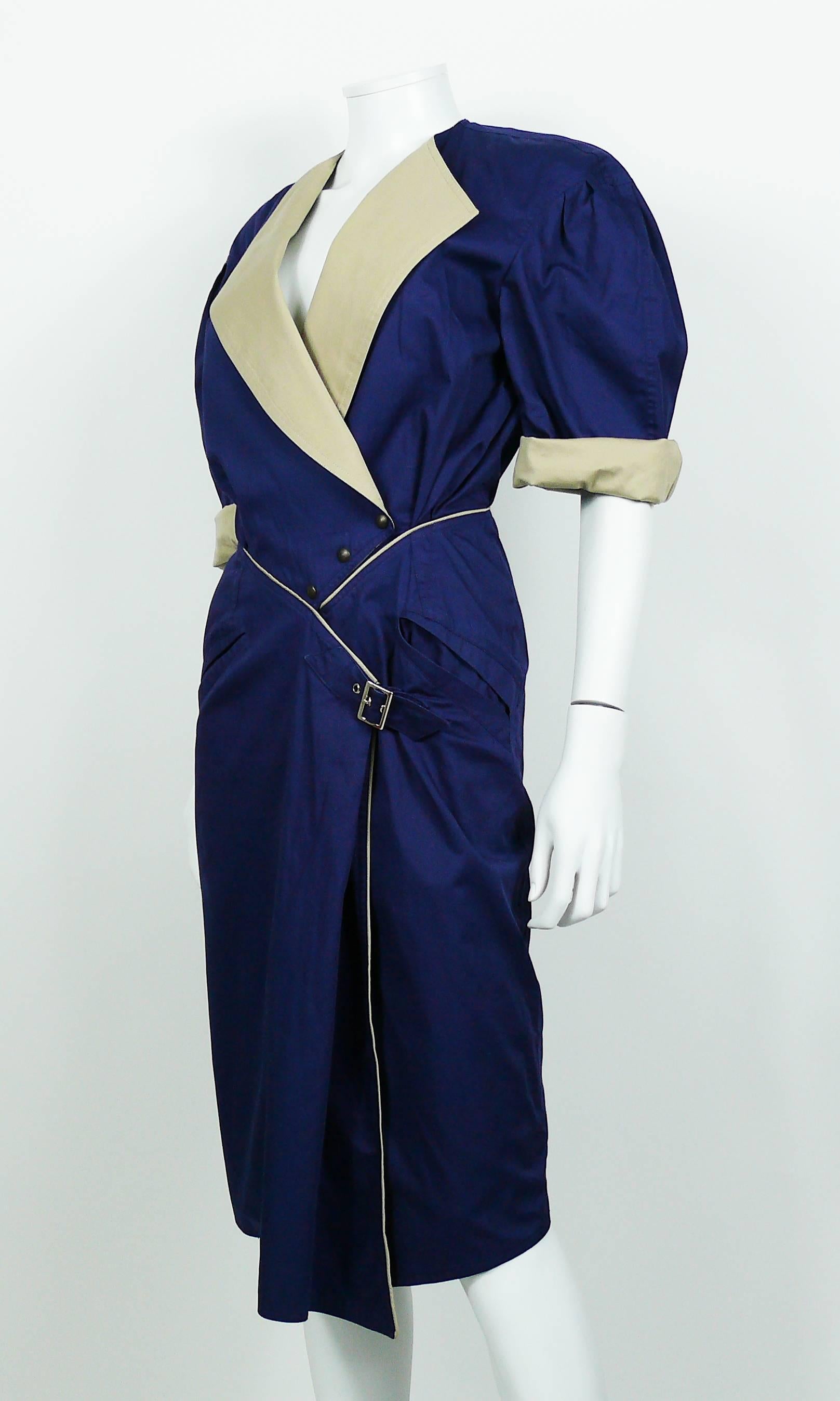 Women's Thierry Mugler Vintage Wrap Dress