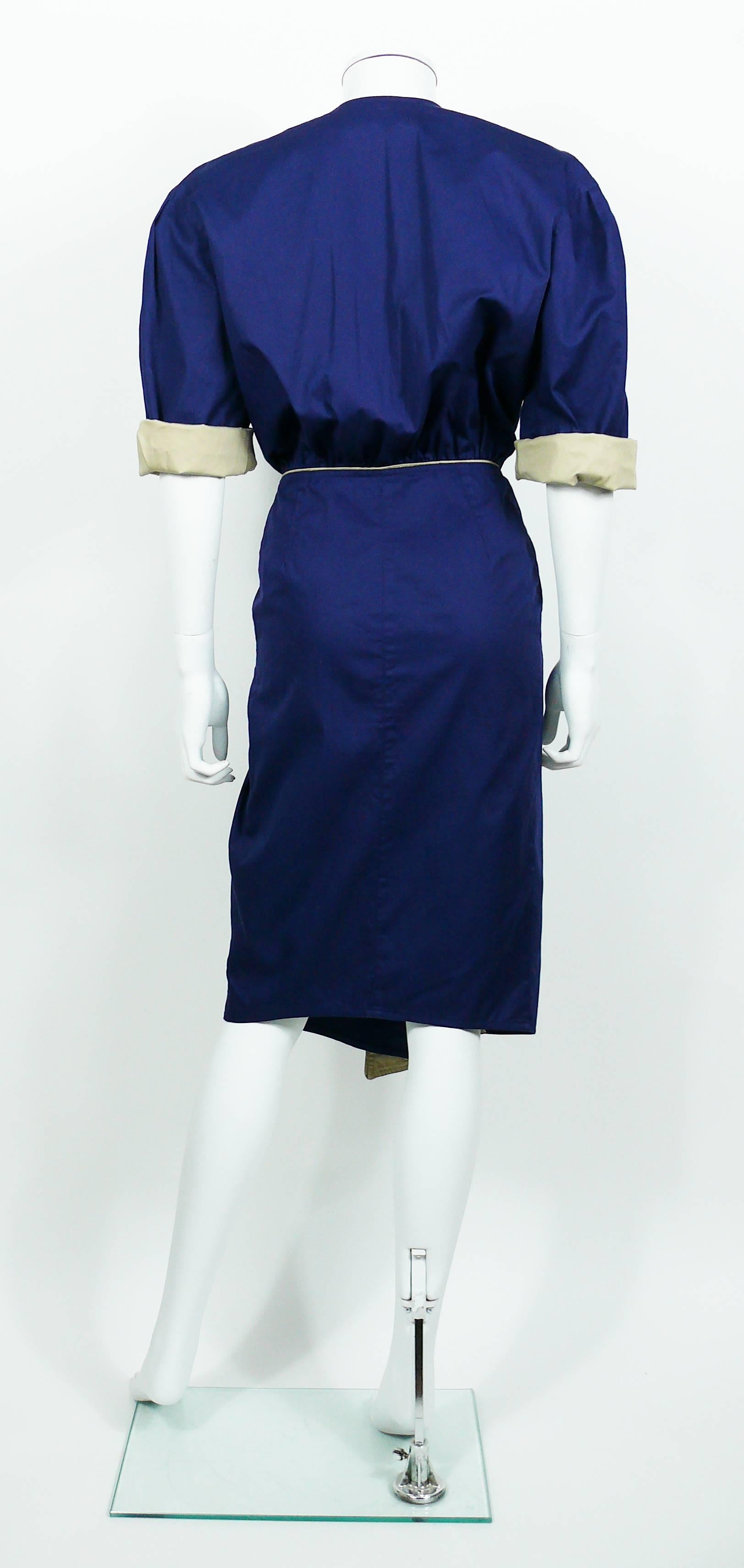 Thierry Mugler Vintage Wrap Dress 1